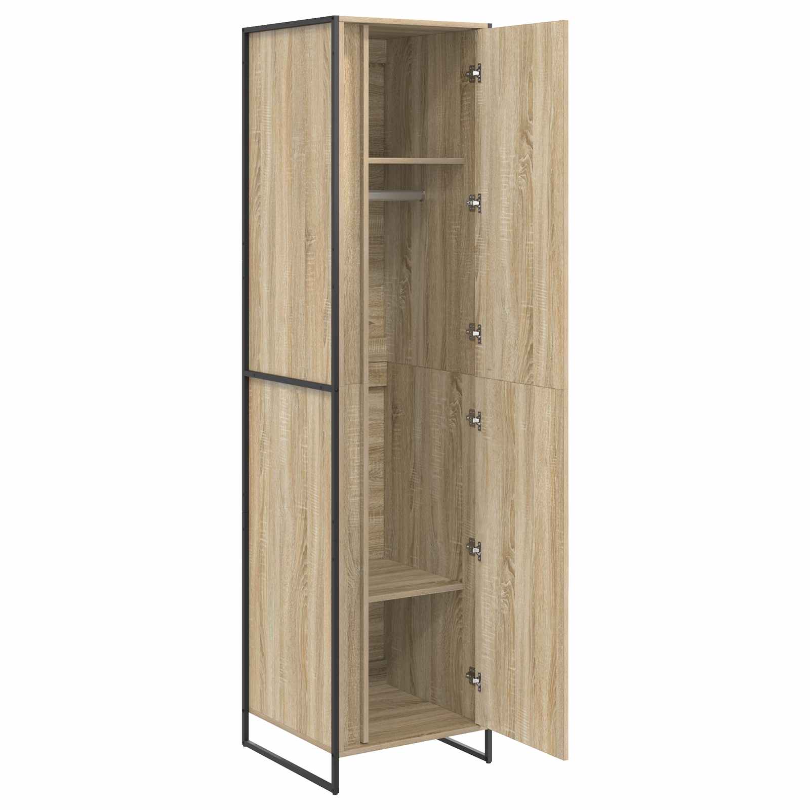 Spinta 2 pcs Sonoma 50 x 50 x 200 cm Apdirbta mediena