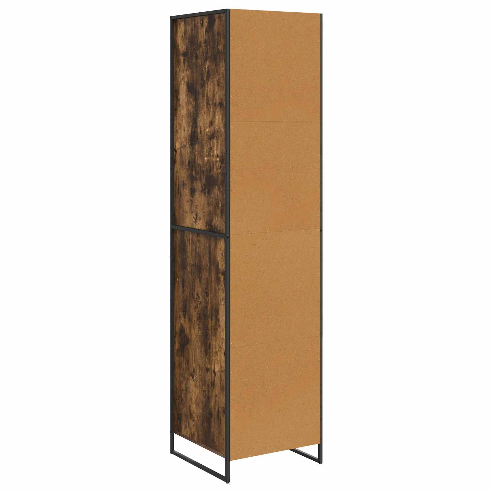 Wardrobe 2 pcs Smoked oak 50 x 50 x 200 cm Engineered wood