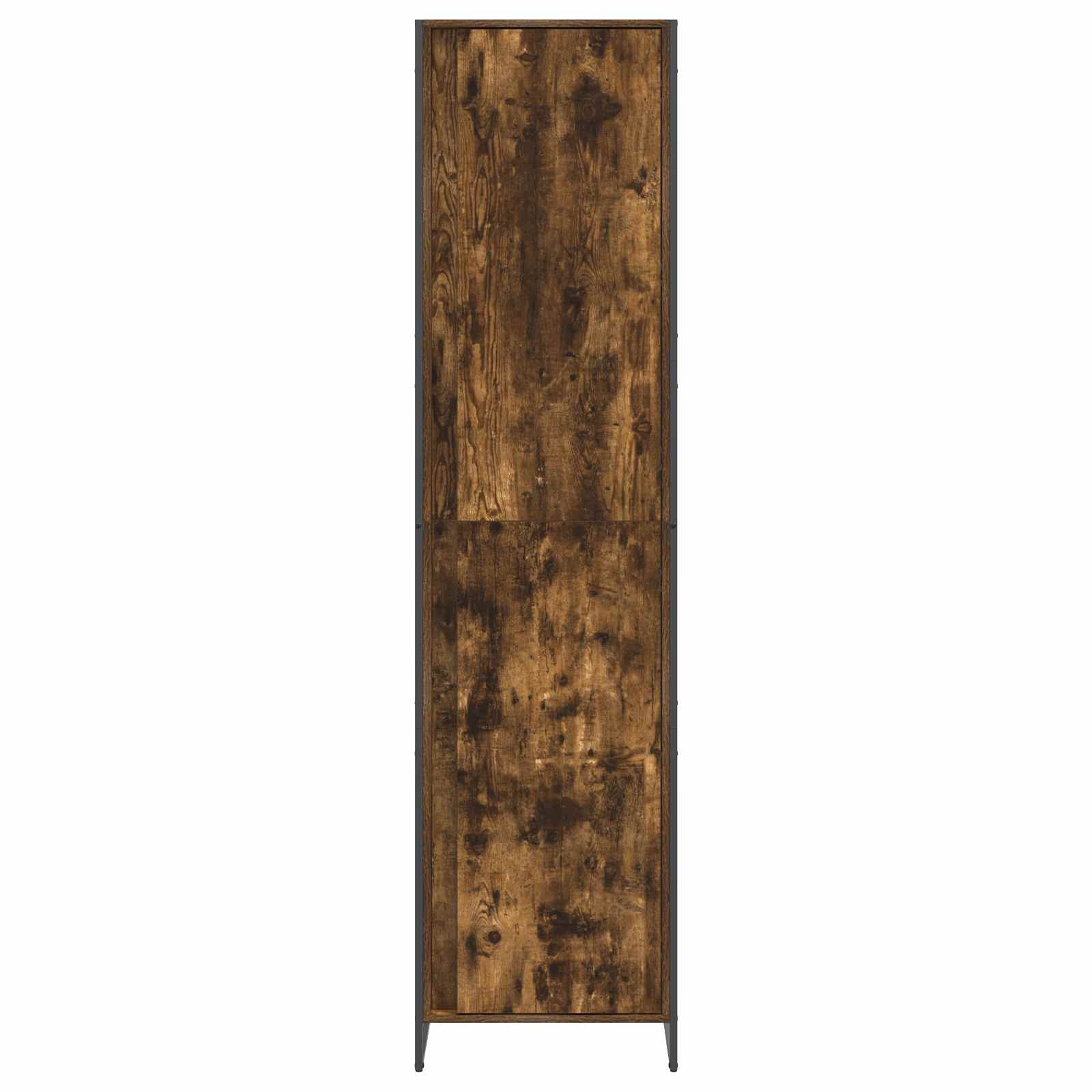 Wardrobe 2 pcs Smoked oak 50 x 50 x 200 cm Engineered wood