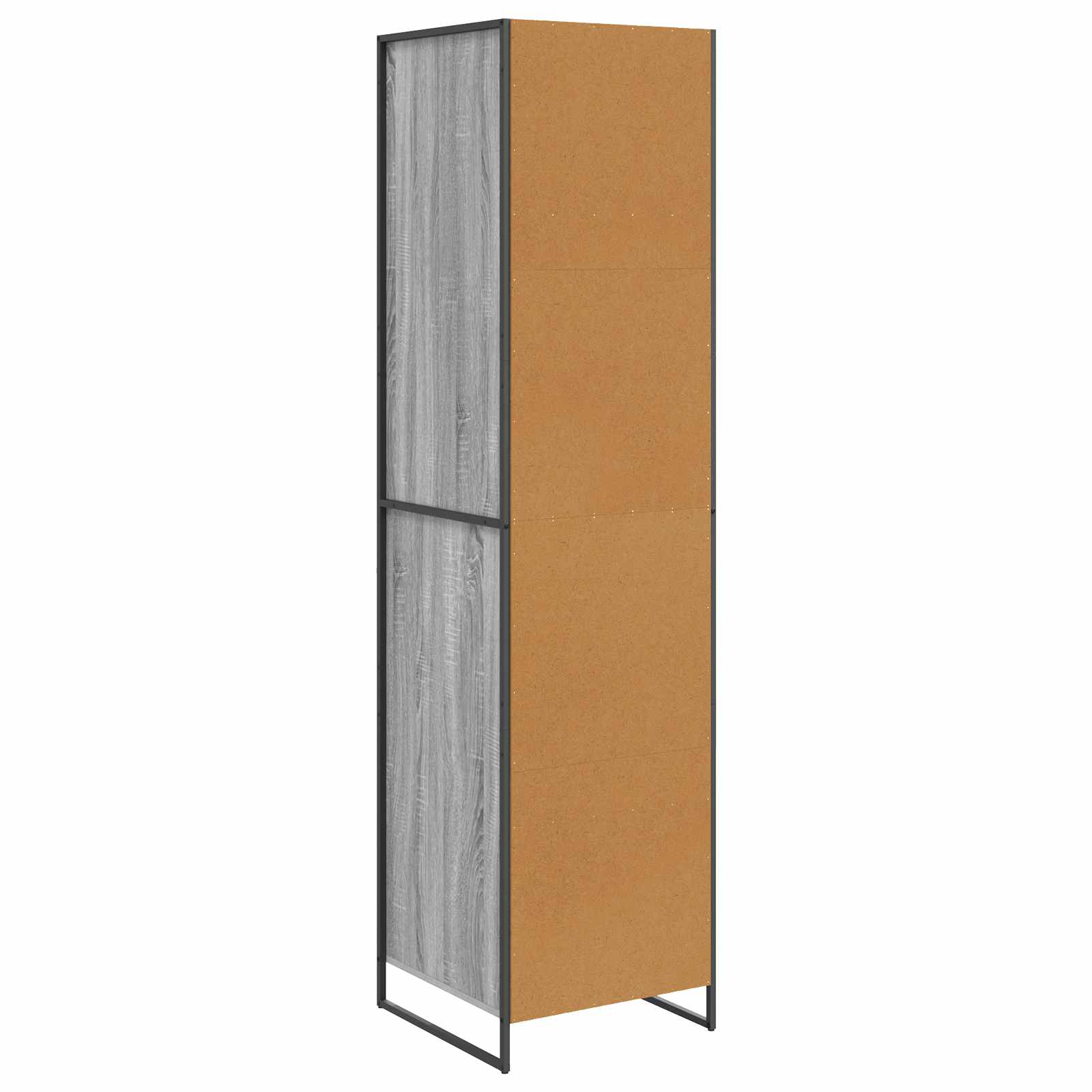 Wardrobe 2 pcs Grey Sonoma 50 x 50 x 200 cm Engineered wood