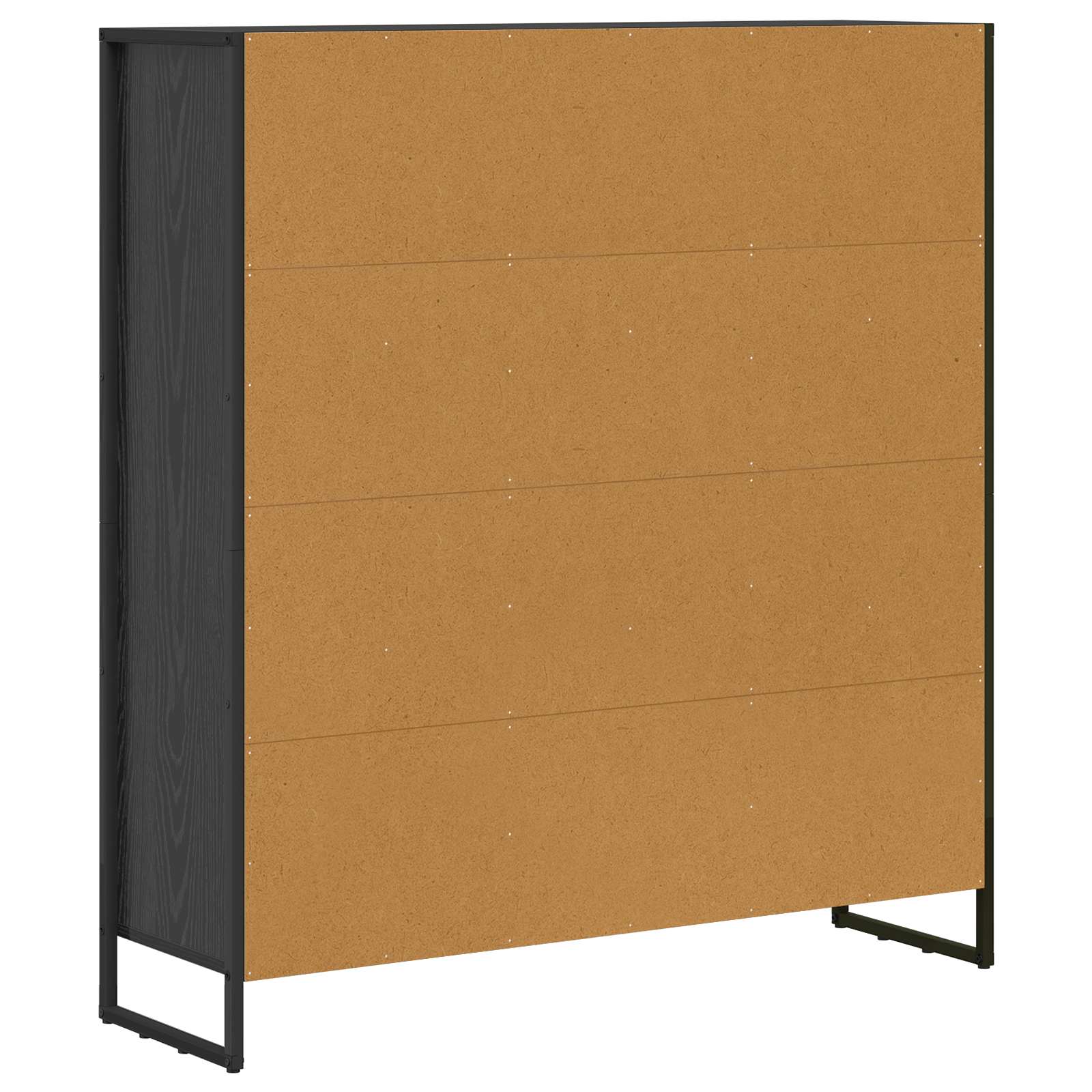 Knygų spinta 2 pcs Juodas ąžuolas 99,5 x 30 x 108 cm