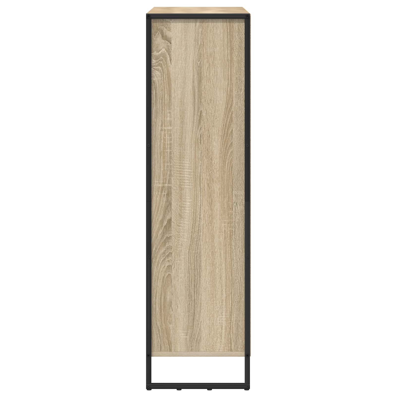 Knygų spinta 2 pcs Sonoma 99,5 x 30 x 108 cm Apdirbta mediena