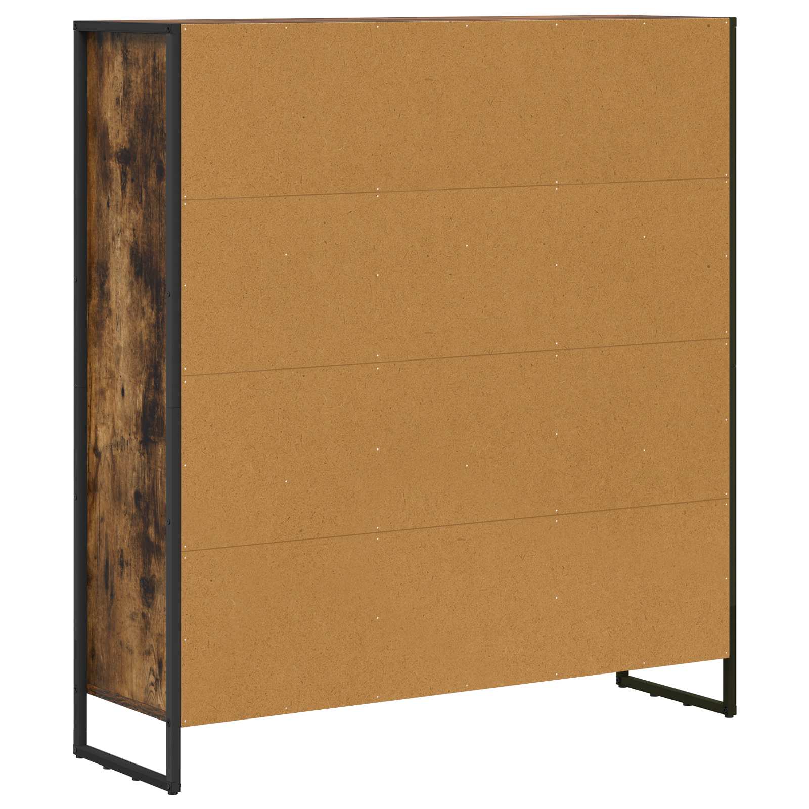 Knygų spinta 2 pcs Dūminis ąžuolas 99,5 x 30 x 108 cm