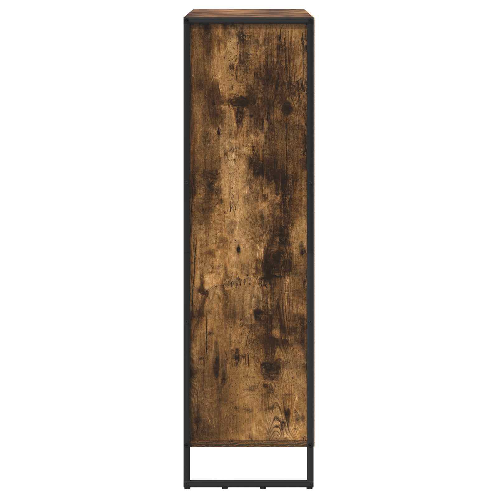 Knygų spinta 2 pcs Dūminis ąžuolas 99,5 x 30 x 108 cm