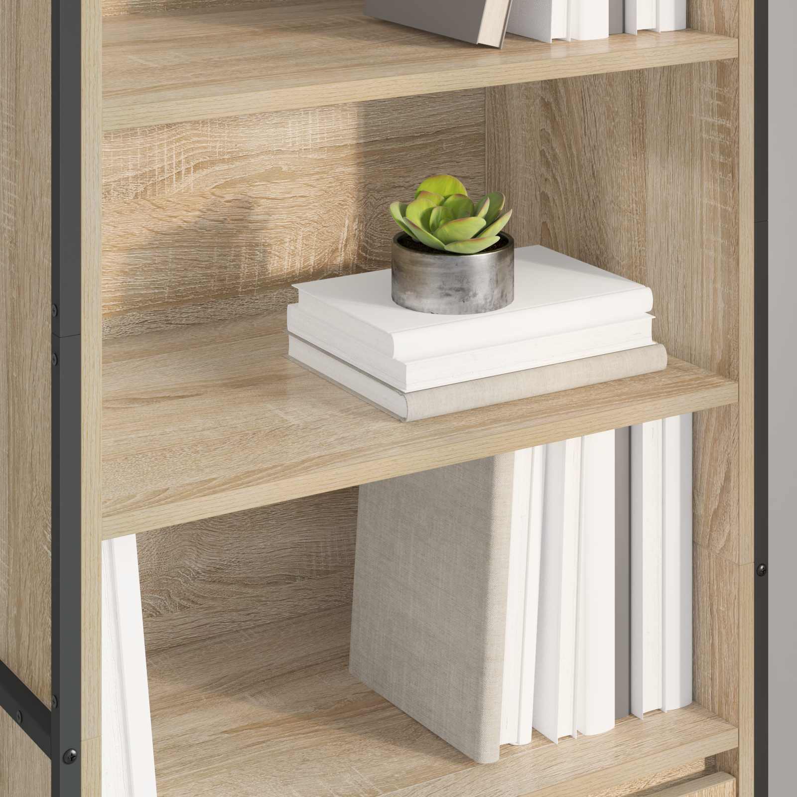 Augsti skapji 2 gab. Sonoma 60 x 36 x 300 cm Inženierijas koks