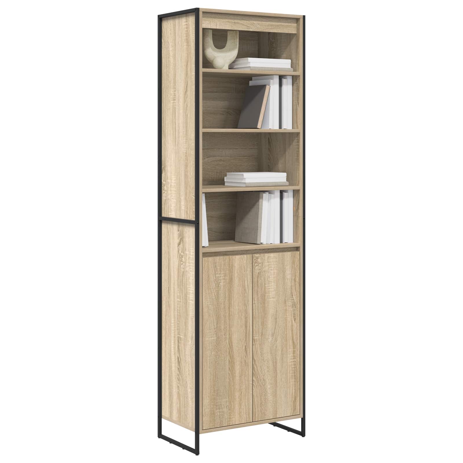 Augsti skapji 2 gab. Sonoma 60 x 36 x 300 cm Inženierijas koks