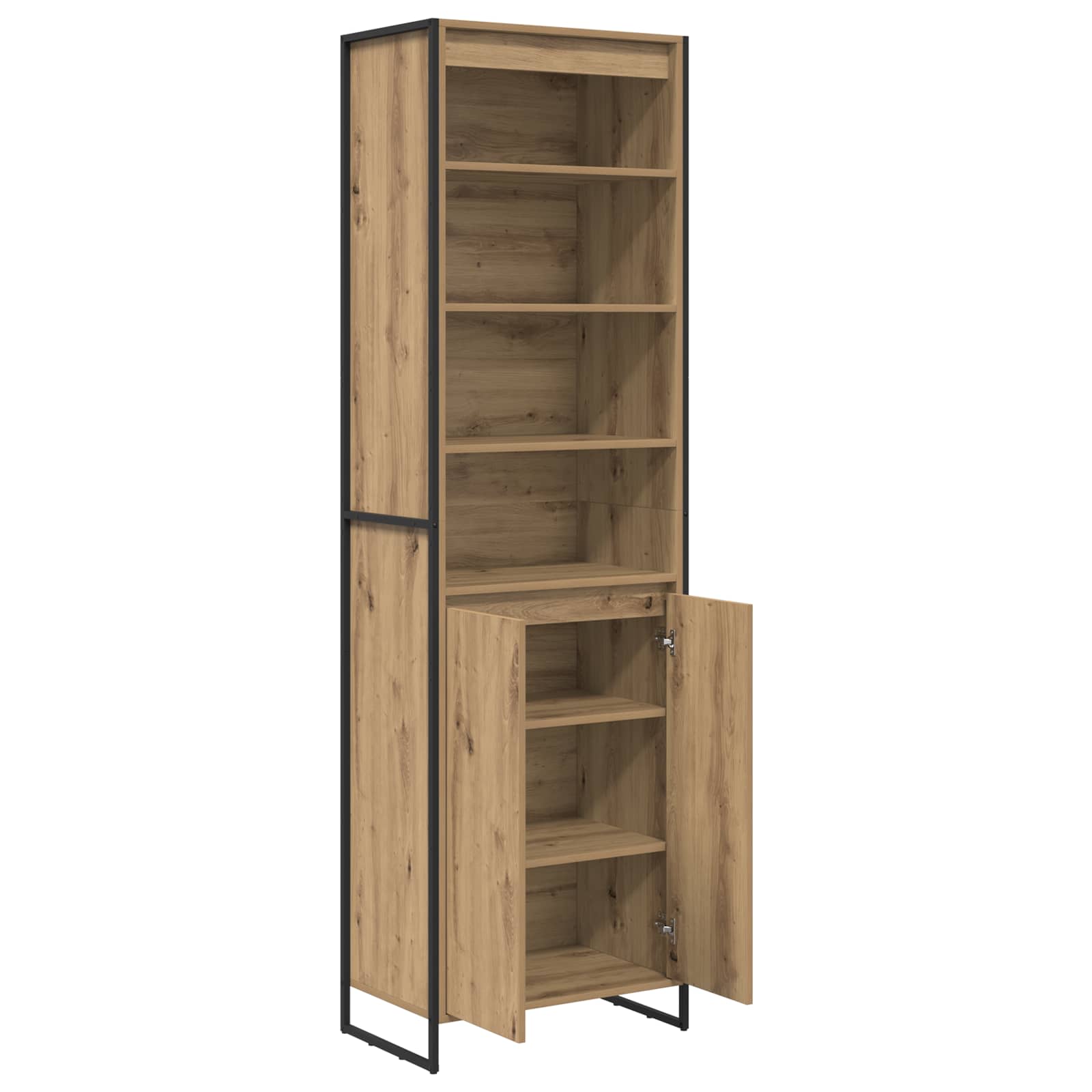 Aukšti spintelės 2 pcs Meistrų ąžuolas 60 x 36 x 300 cm