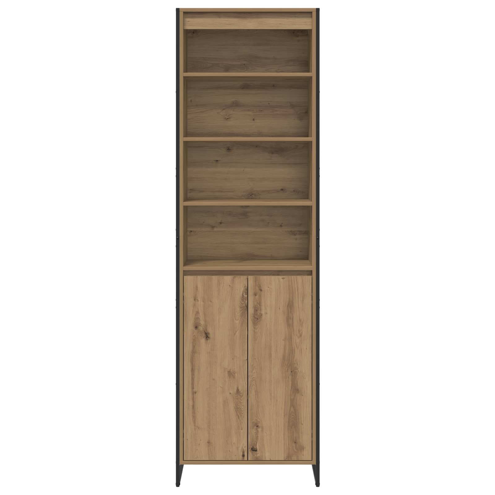 Aukšti spintelės 2 pcs Meistrų ąžuolas 60 x 36 x 300 cm