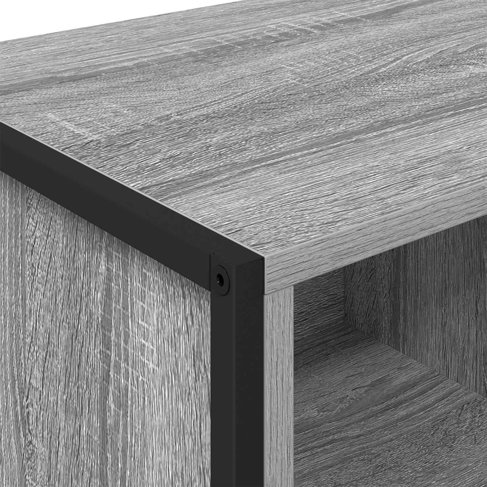Kabal 2 pcs Grey Sonoma 81 x 36 x 150.5 cm Engineered Wood
