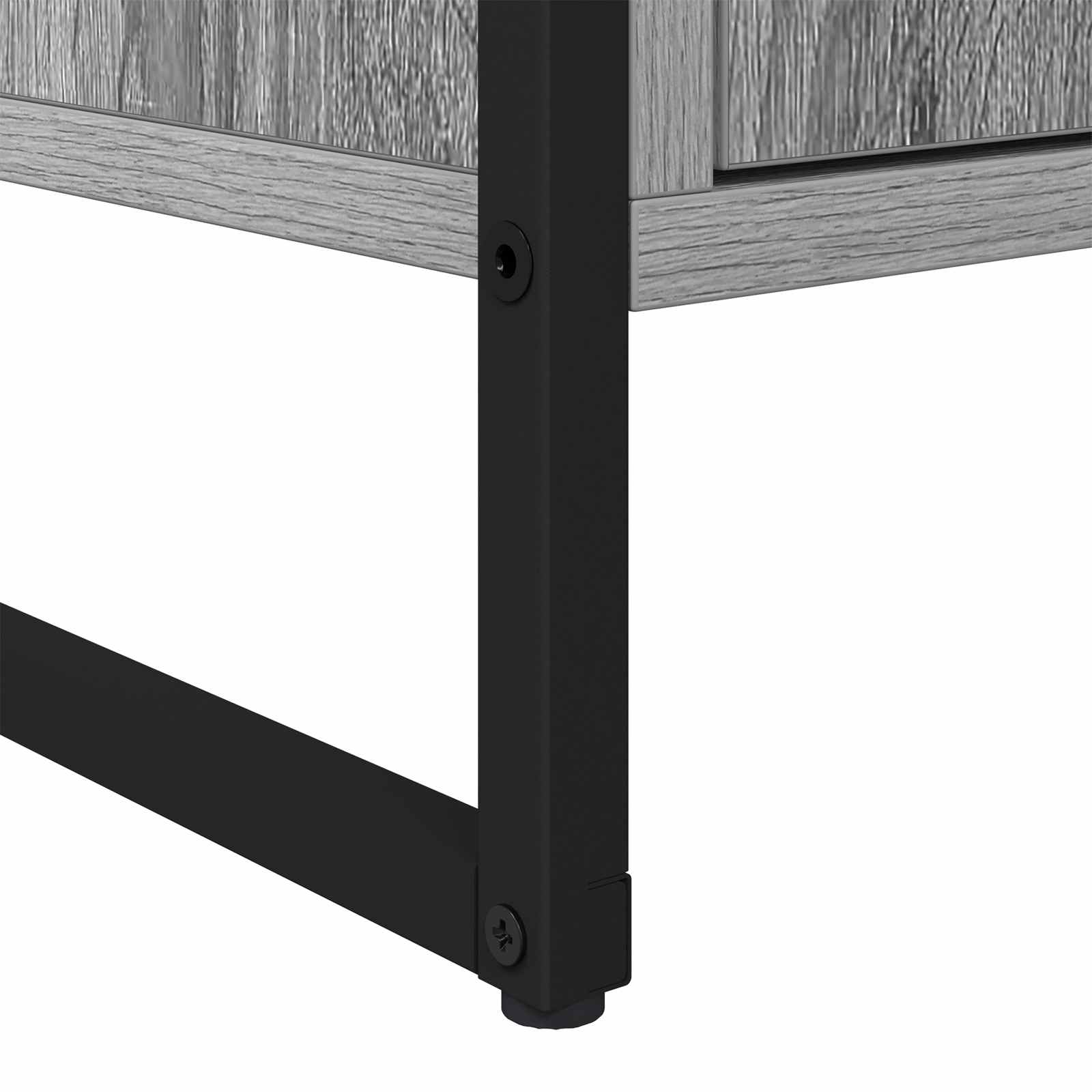 Kabal 2 pcs Grey Sonoma 81 x 36 x 150.5 cm Engineered Wood