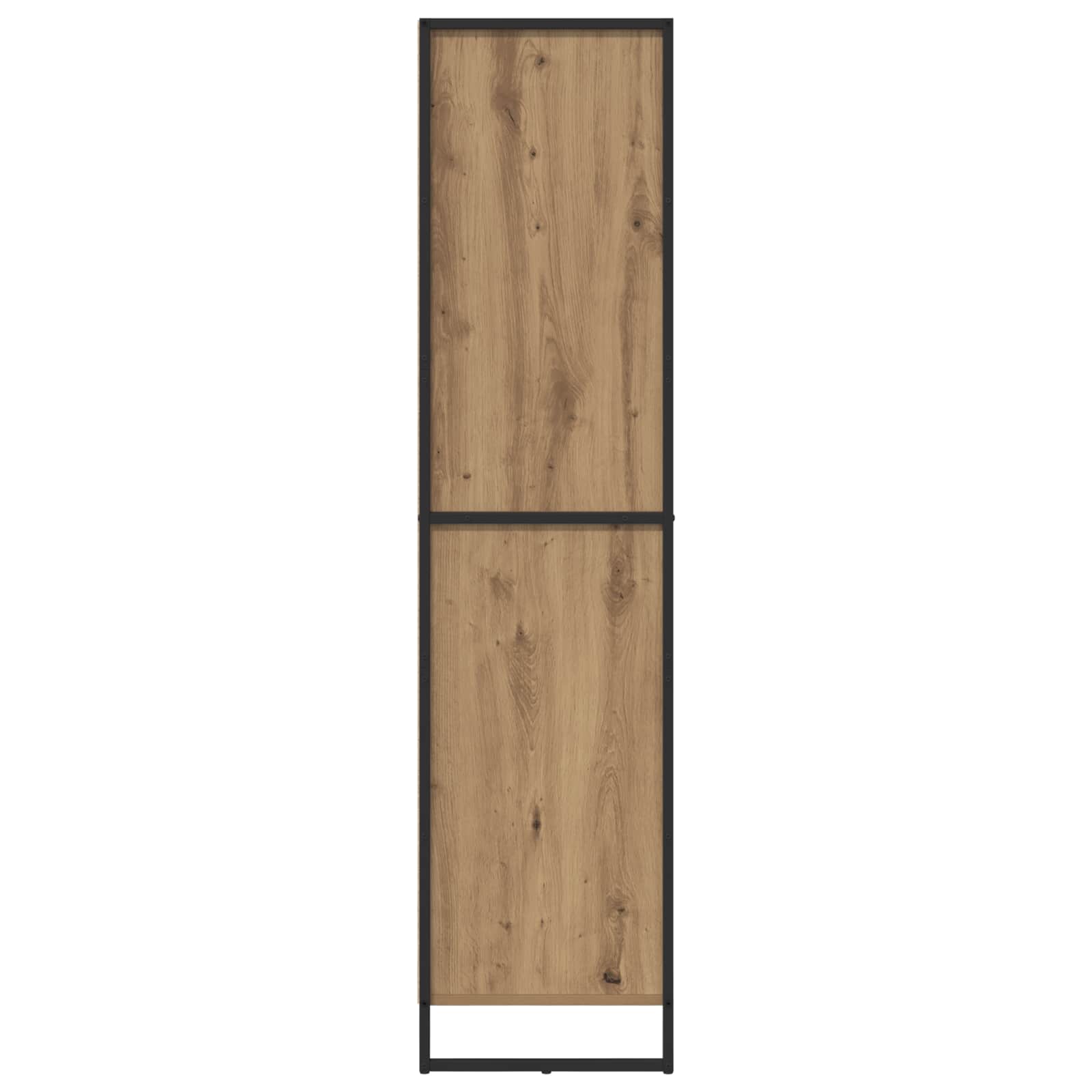 Kabalas su stalčių 2 pcs Meistrų ąžuolas 81 x 36 x 150.5 cm
