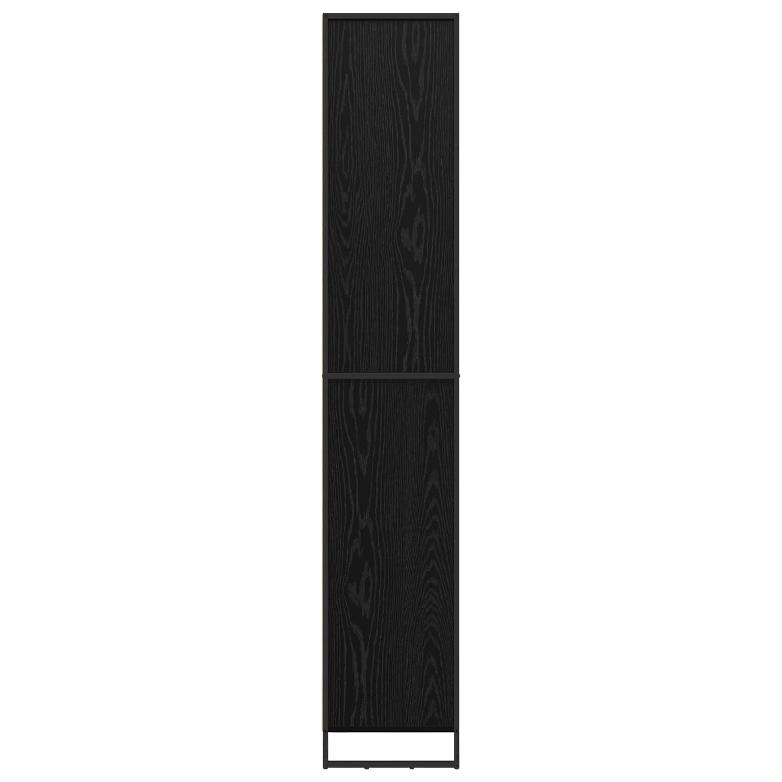Tall Cabinets 2 pcs Black Oak 60 x 36 x 300 cm