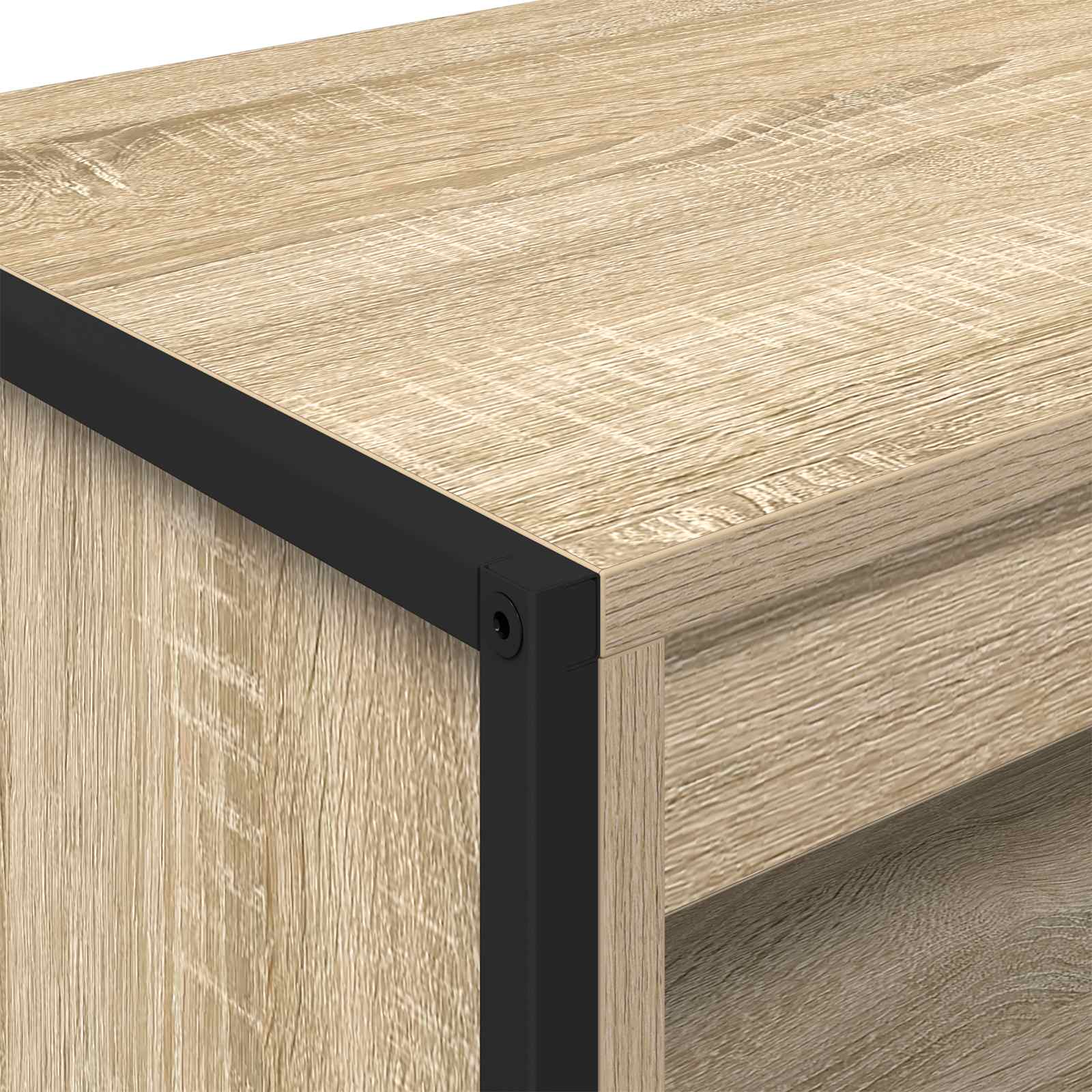 Aukšti spintelės 2 pcs Sonoma 60 x 36 x 300 cm Apdirbta mediena