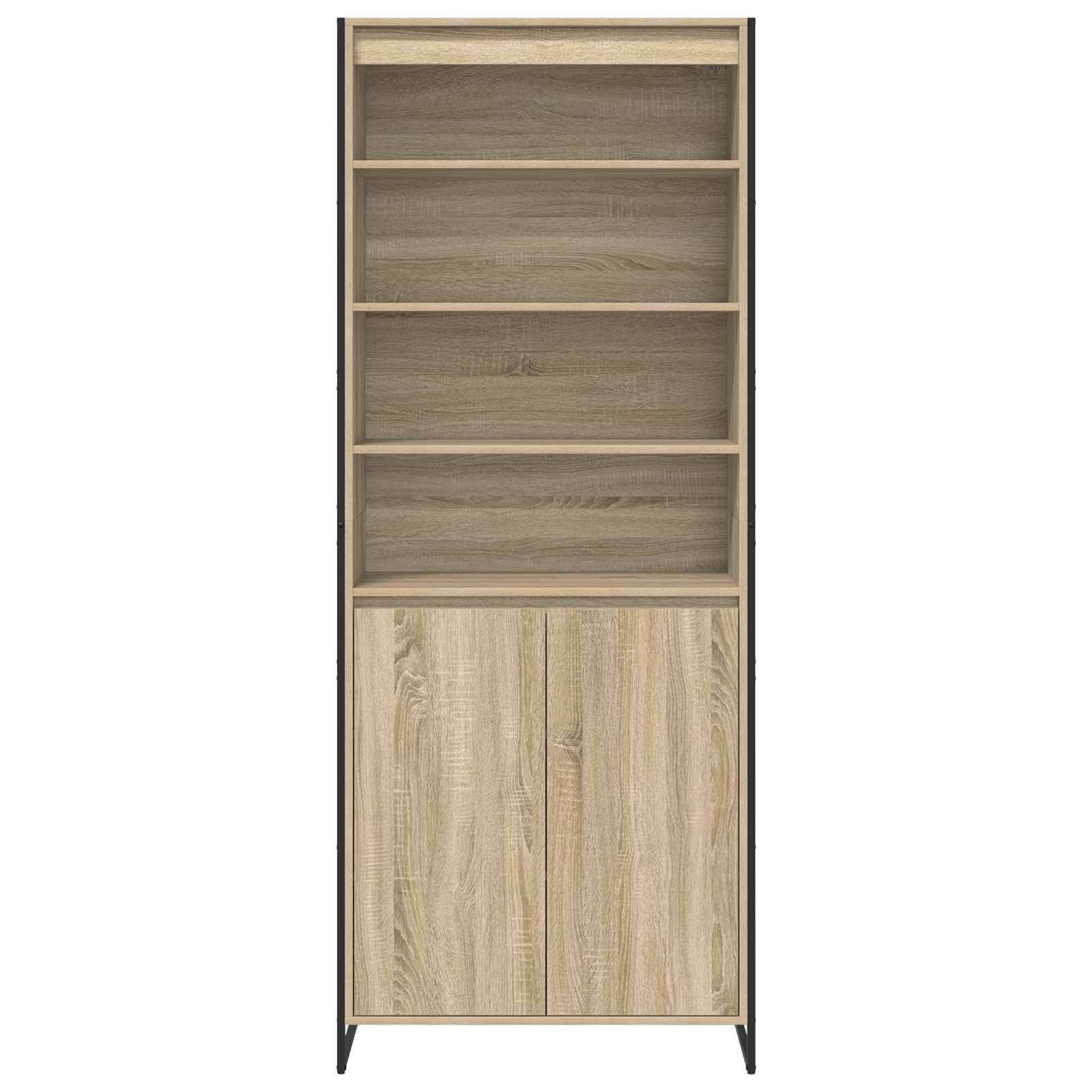 Aukšti spintelės 2 pcs Sonoma 60 x 36 x 300 cm Apdirbta mediena