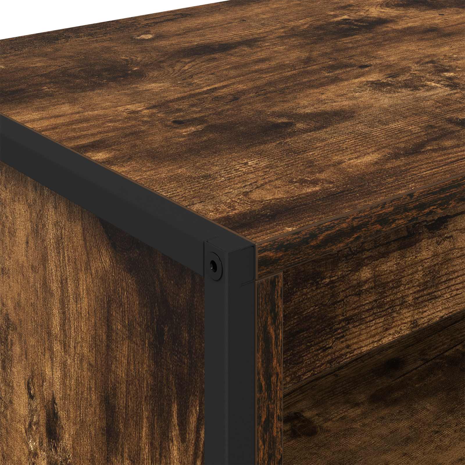 Tall cabinets 2 pcs Smoked oak 60 x 36 x 300 cm
