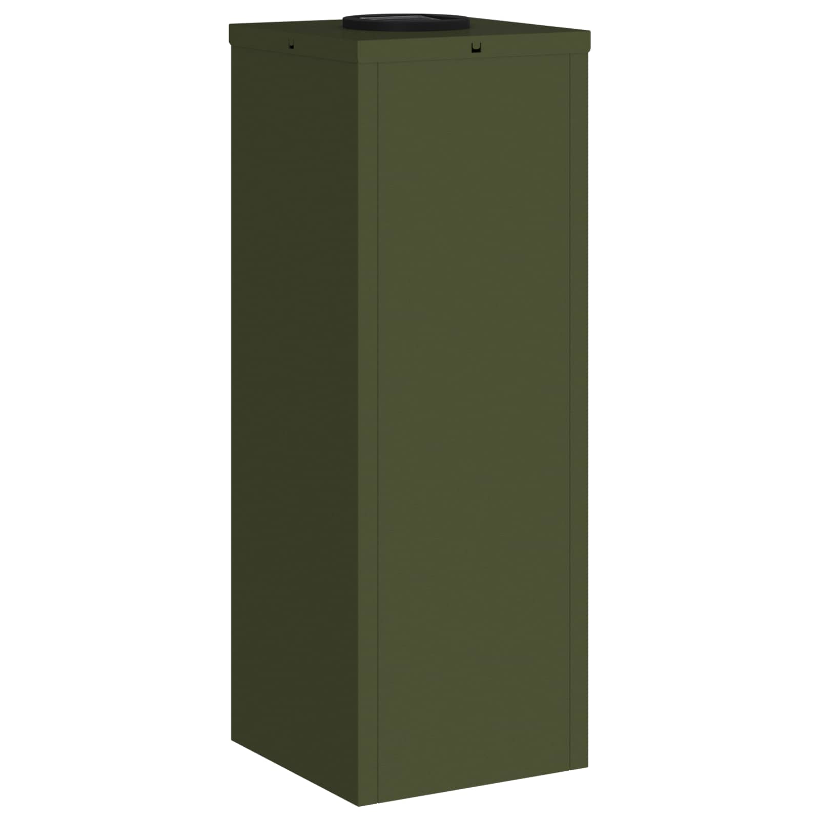 Solar LED Path Light 2 pcs Olive green