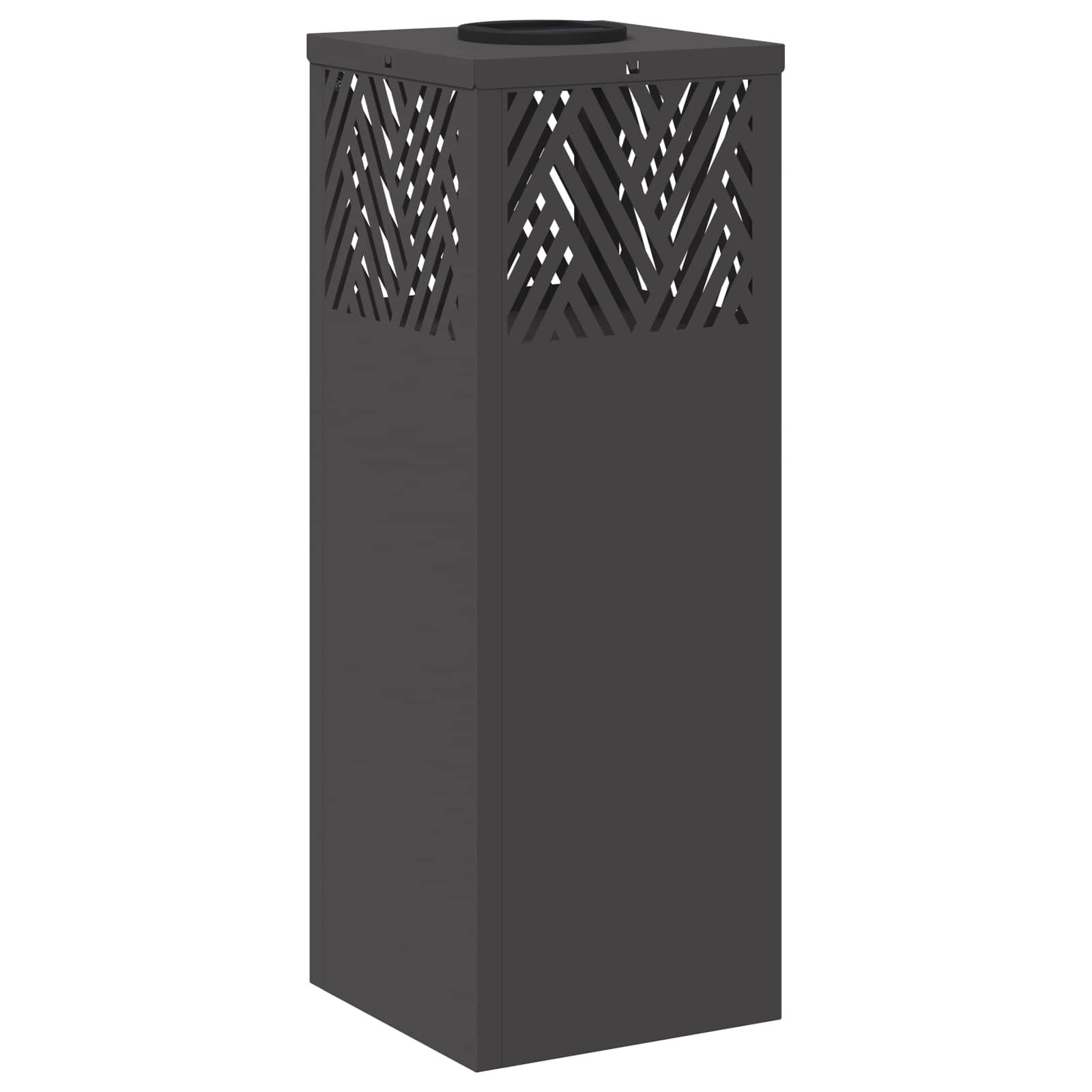 Saulės LED šaligatvio šviesa Eglutė 2 pcs Juoda