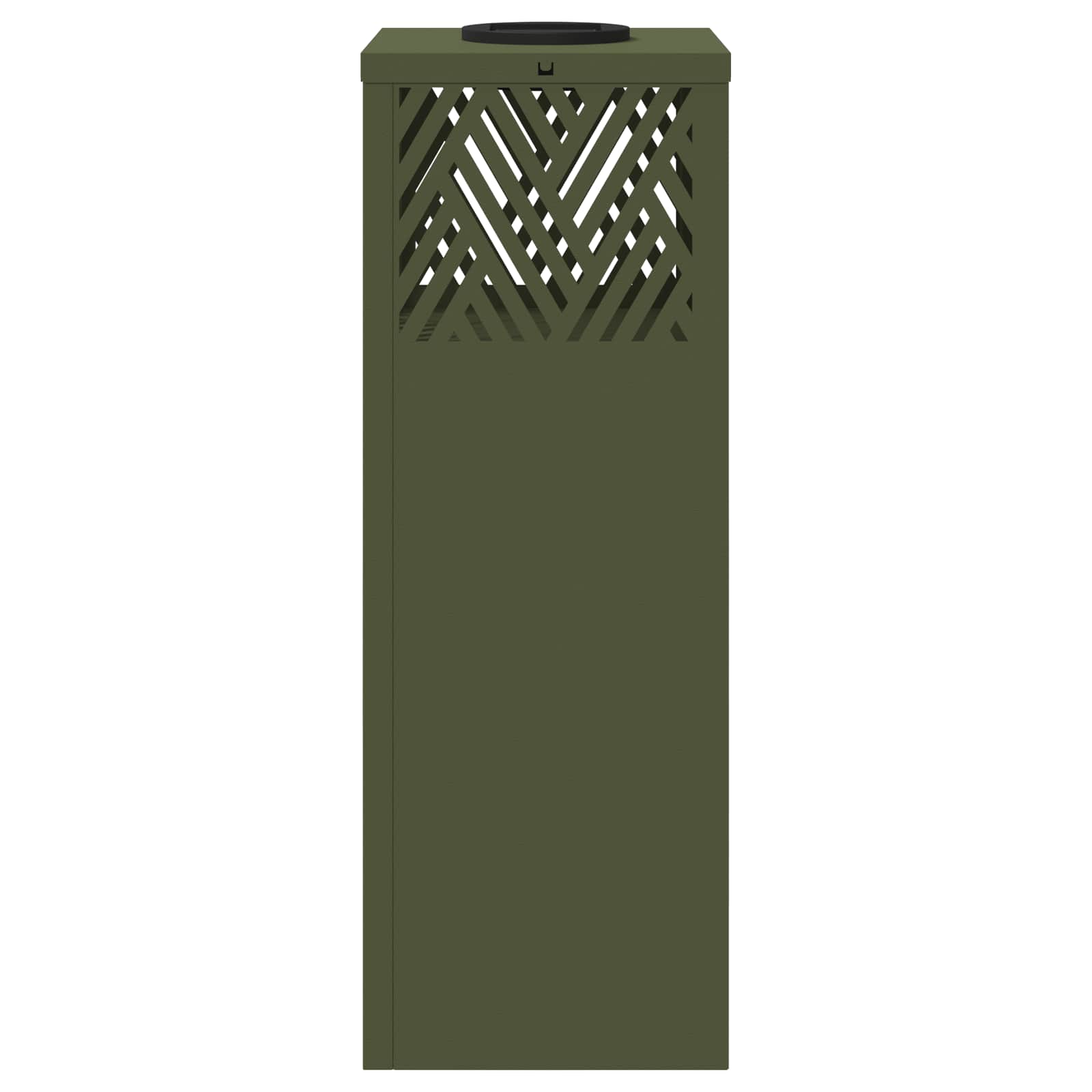 Solar LED Pathway Light Christmas Tree 2 pcs Olive Green