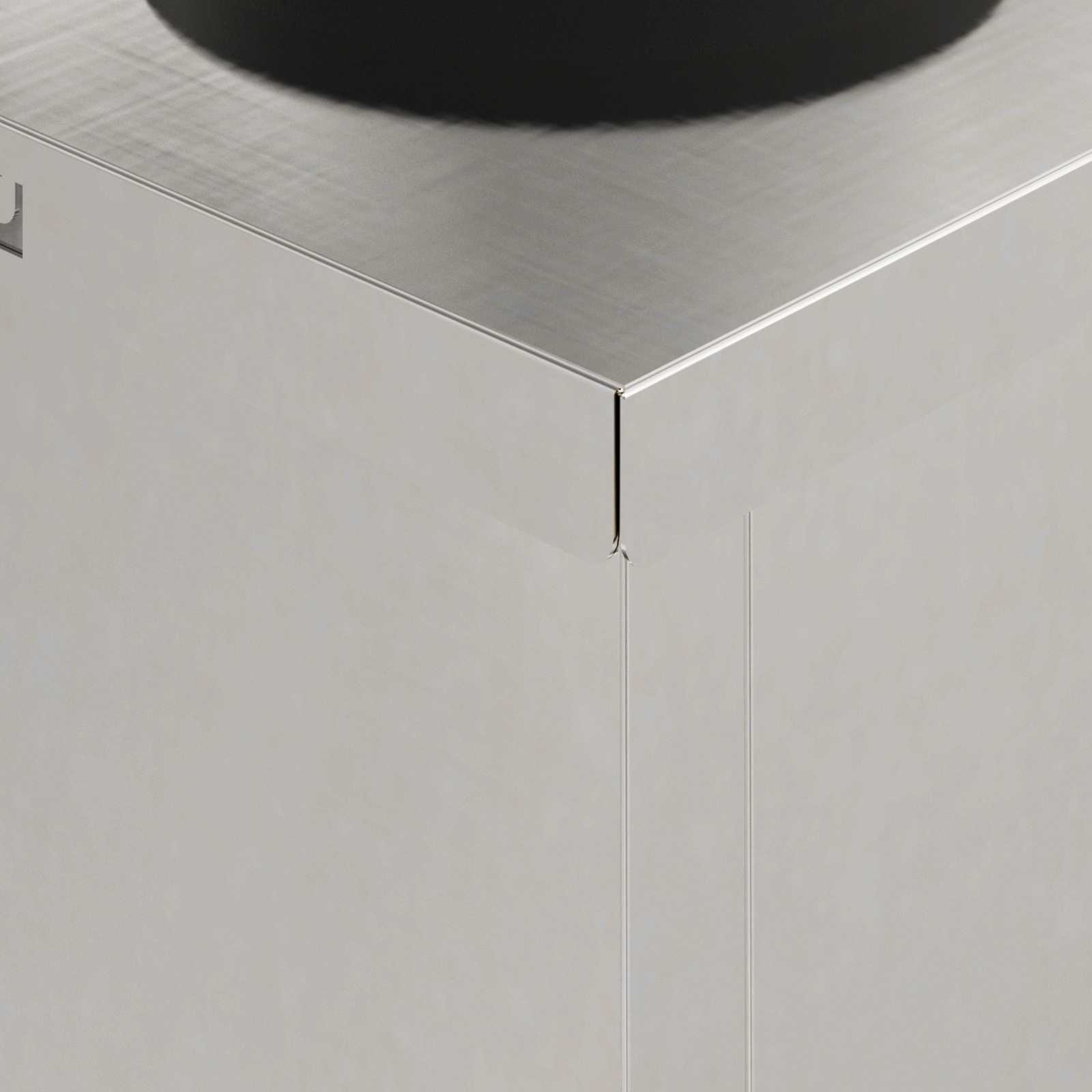 Saules LED celiņu lampa 2 gab. Sudrabs Nerūsējošais tērauds