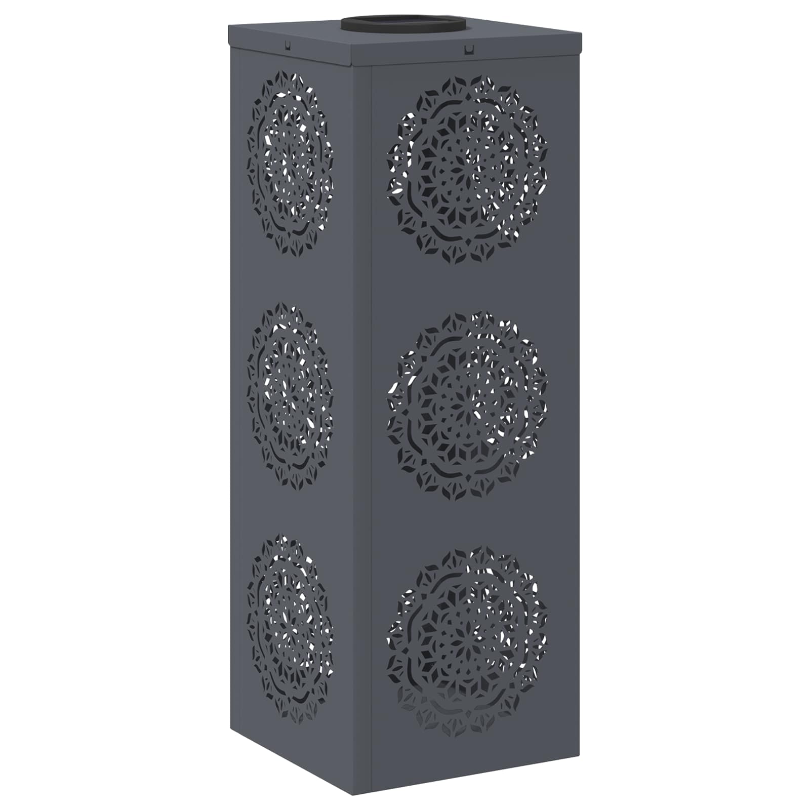 Saulės LED šaligatvio šviesa 2 pcs Antracitas