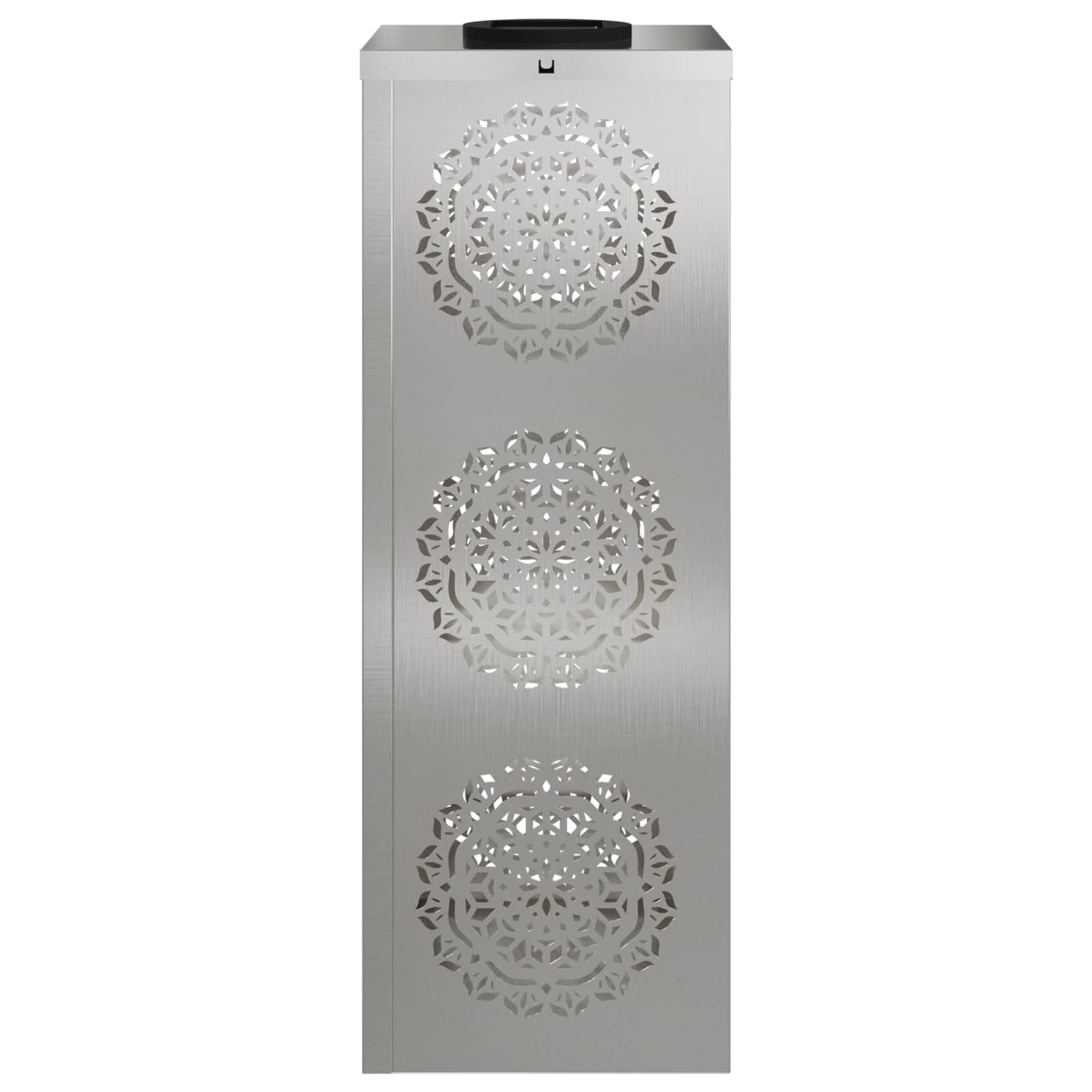 Saulės LED šaligatvio šviesa 2 pcs Sidabro Nerūdijantis Plienas
