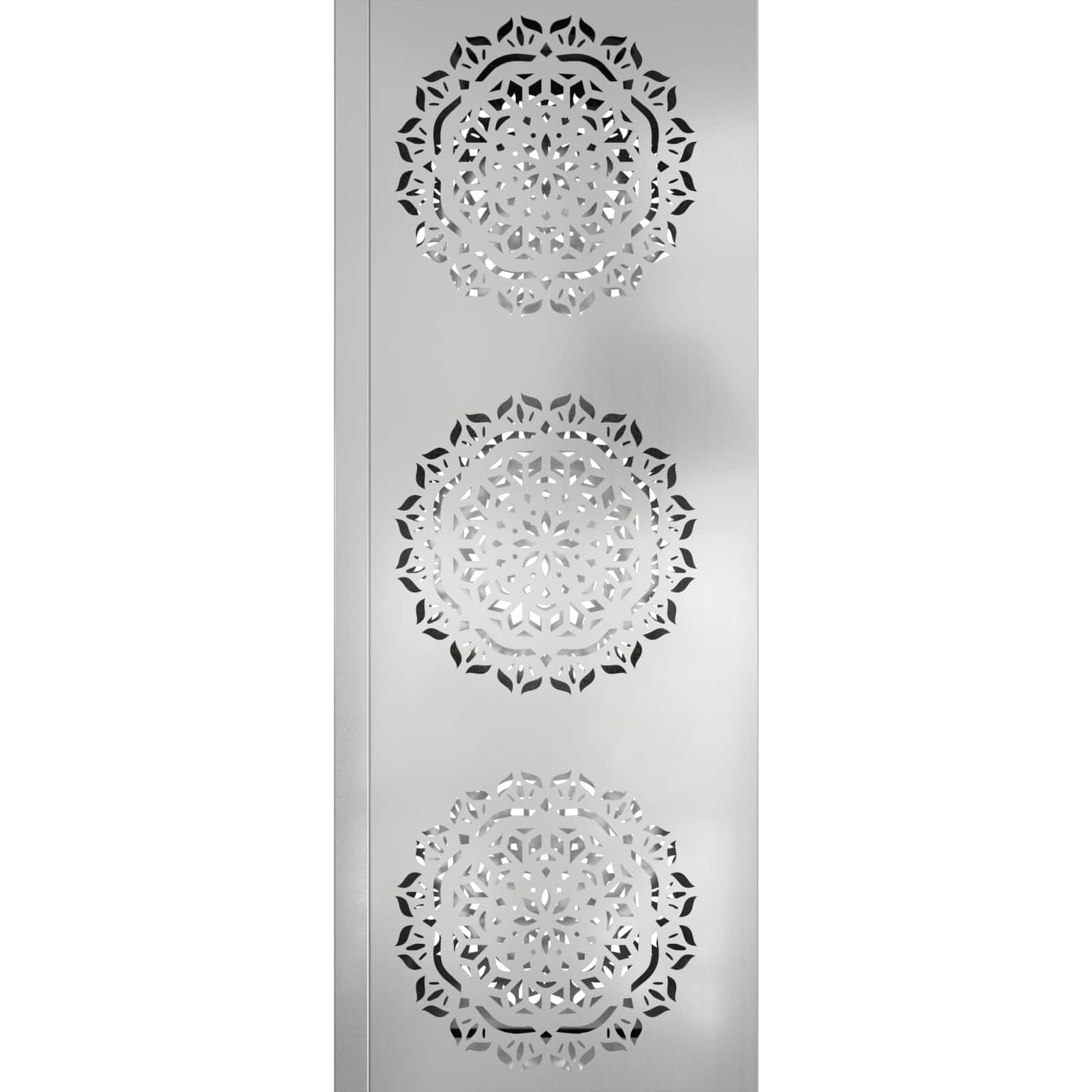 Saulės LED šaligatvio šviesa 2 pcs Sidabro Cinkuota plienas