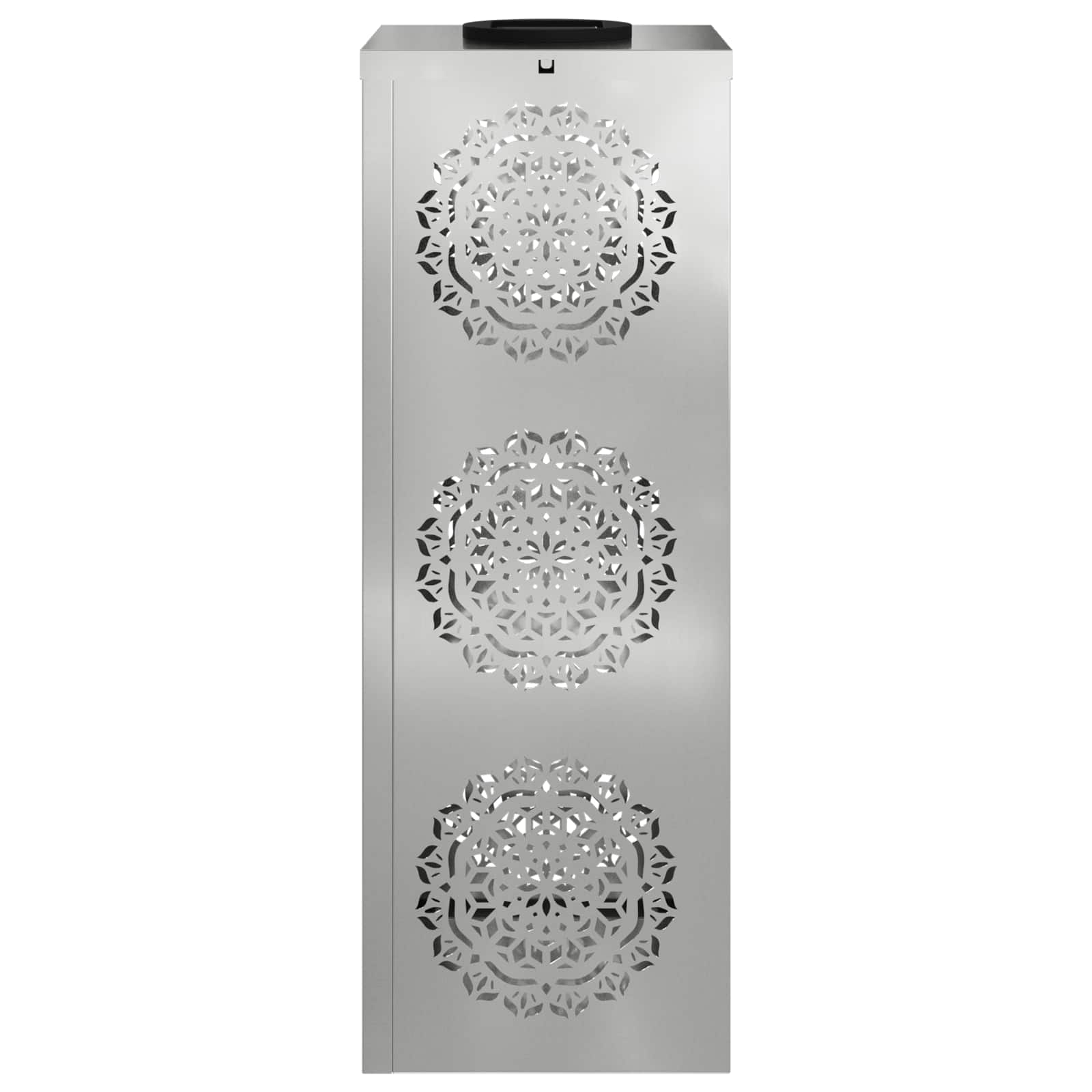 Saulės LED šaligatvio šviesa 2 pcs Sidabro Cinkuota plienas