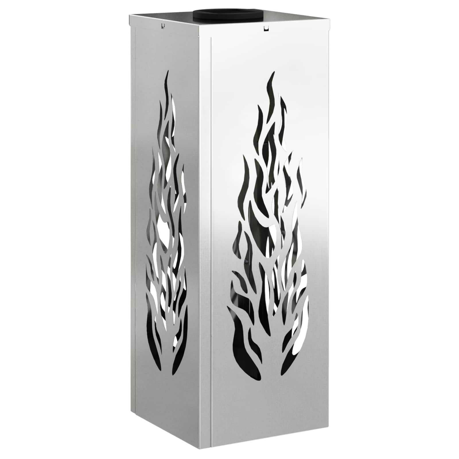 Saulės LED šaligatvio šviesa 2 pcs Sidabro Cinkuota plienas