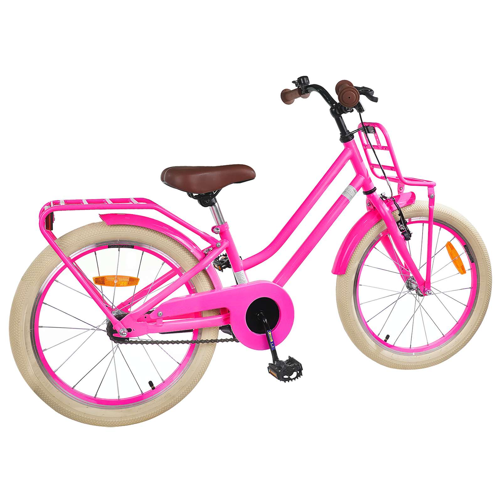 Kids' Bicycle 20 Inch for ages 6-11 Dark Pink