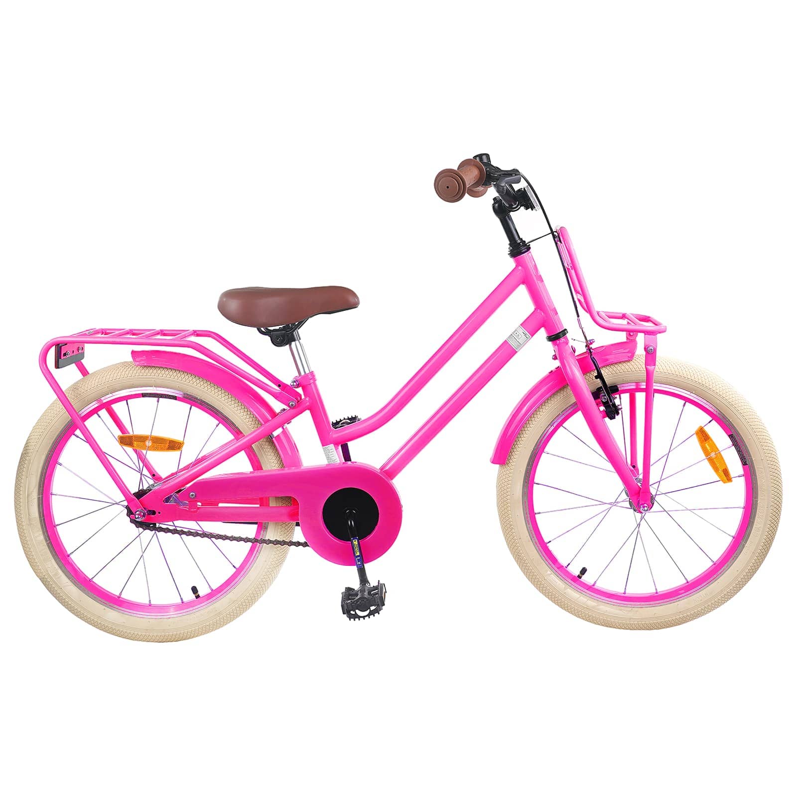 Kids' Bicycle 20 Inch for ages 6-11 Dark Pink