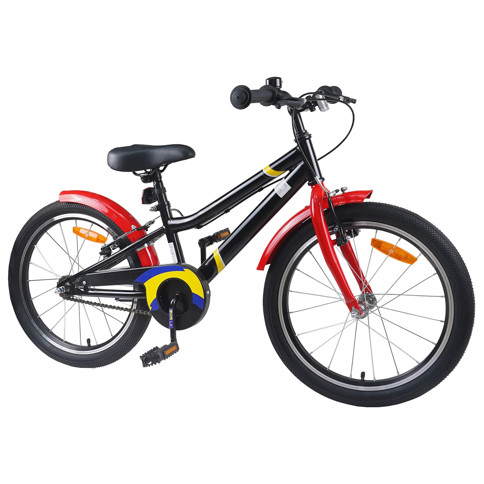 Kids' Bike 18 Inch for 5–7 Year Olds Blue White