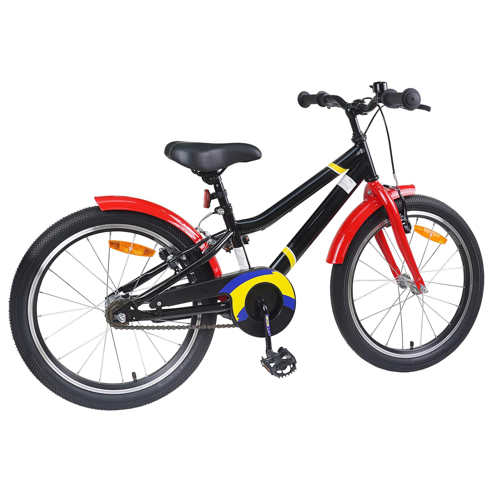 Kids' Bike 18 Inch for 5–7 Year Olds Blue White