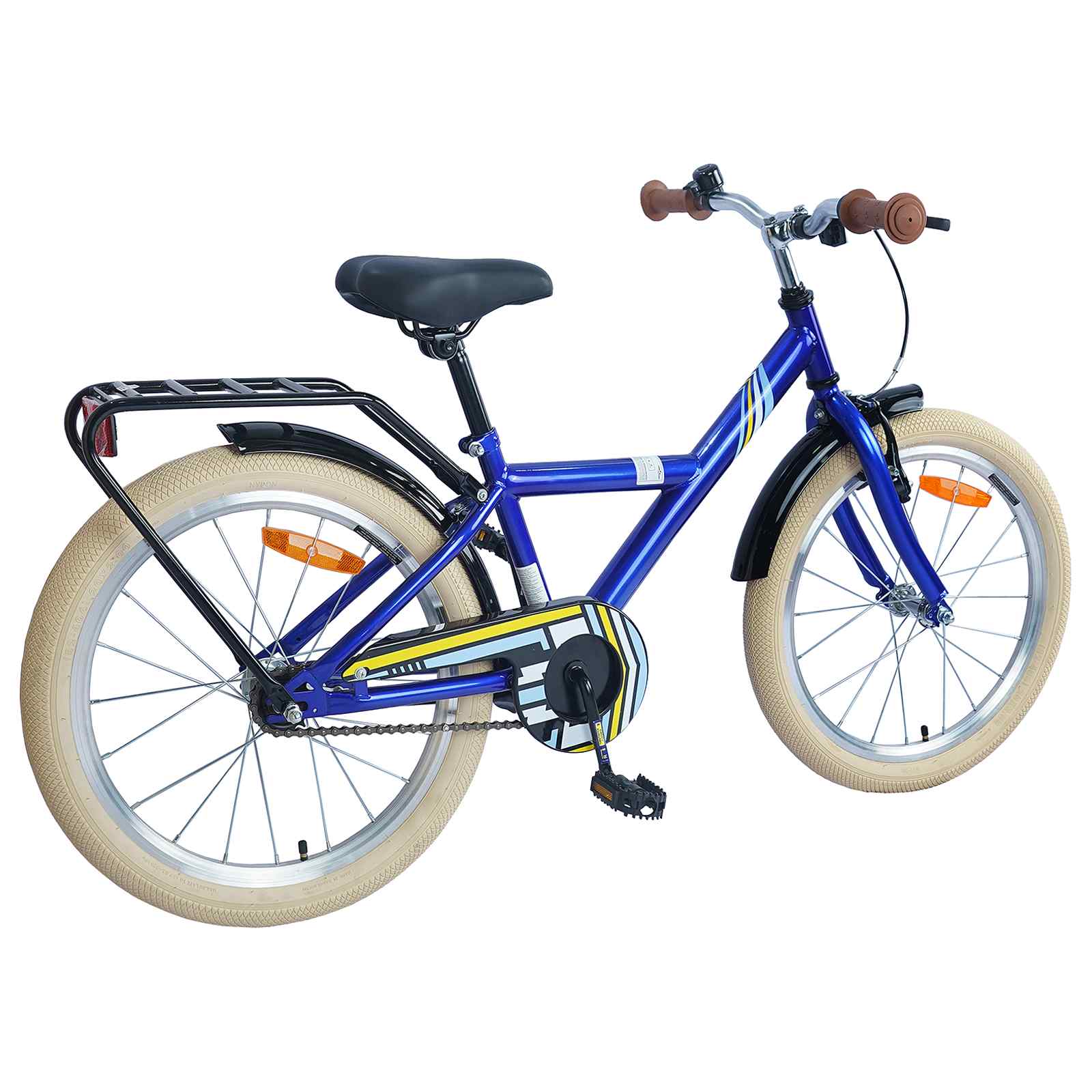 Children's Bicycle 18 Inch For 5-7-year-olds Dark Blue