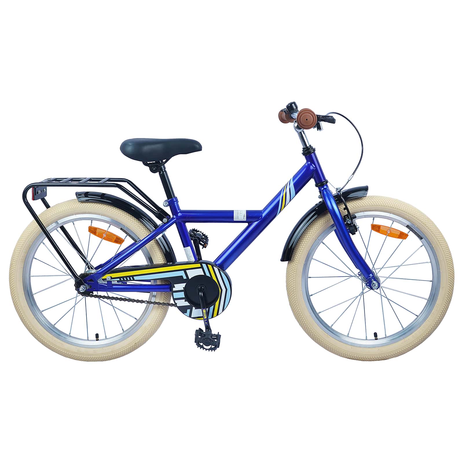 Children's Bicycle 18 Inch For 5-7-year-olds Dark Blue
