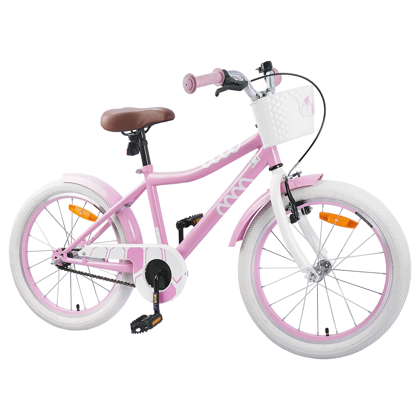 Kids' Bicycle 18 Inch for 5–7 year olds Light Pink