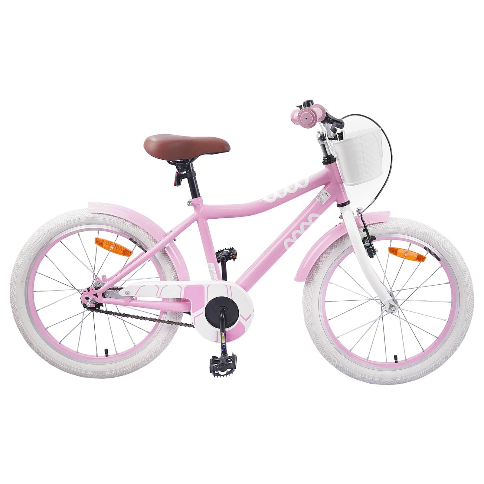 Kids' Bicycle 18 Inch for 5–7 year olds Light Pink