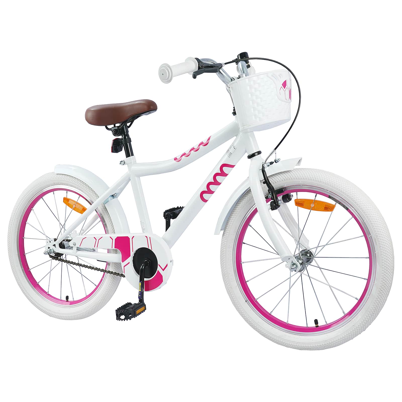 Children's Bicycle 20 Inch 6-11 years old White