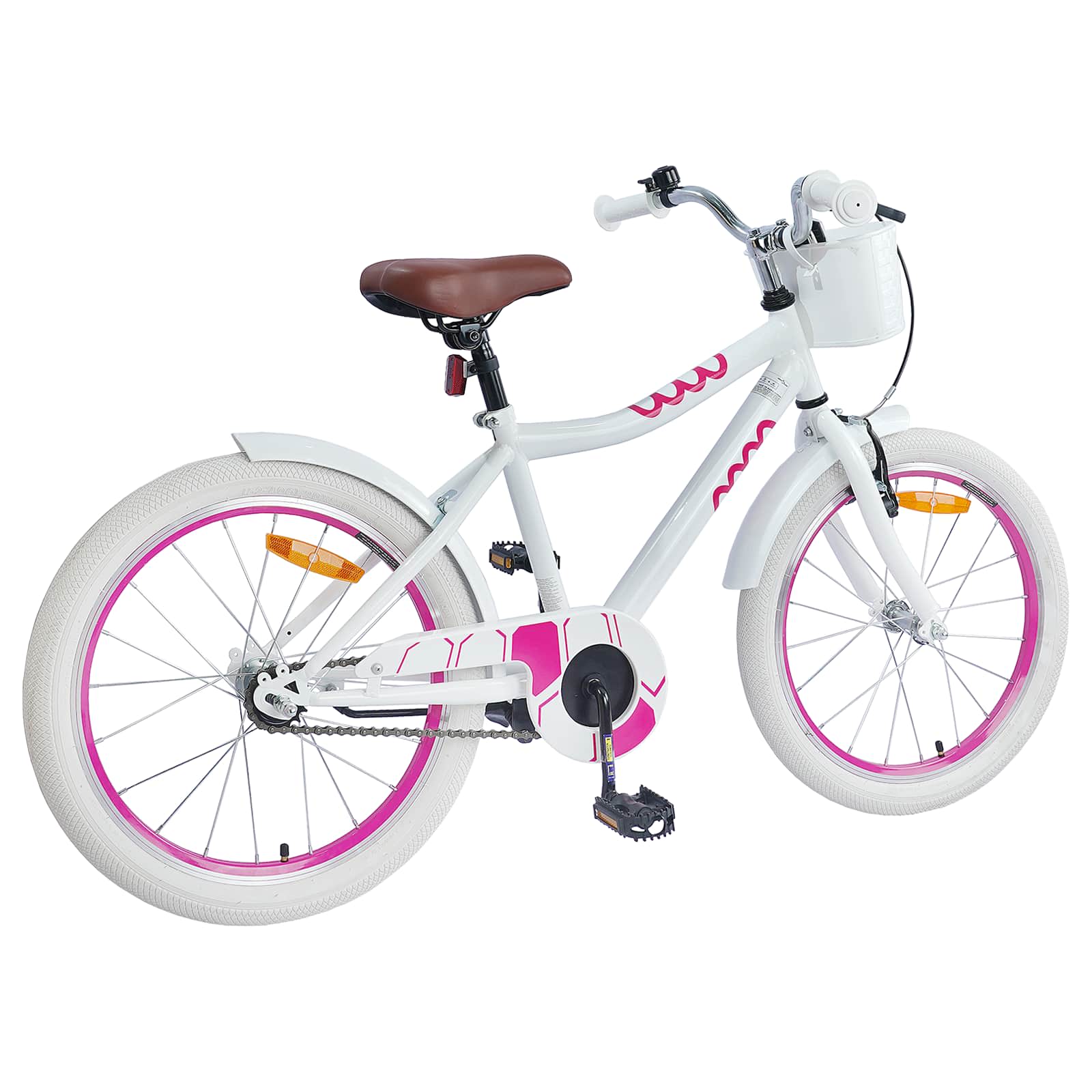 Children's Bicycle 20 Inch 6-11 years old White