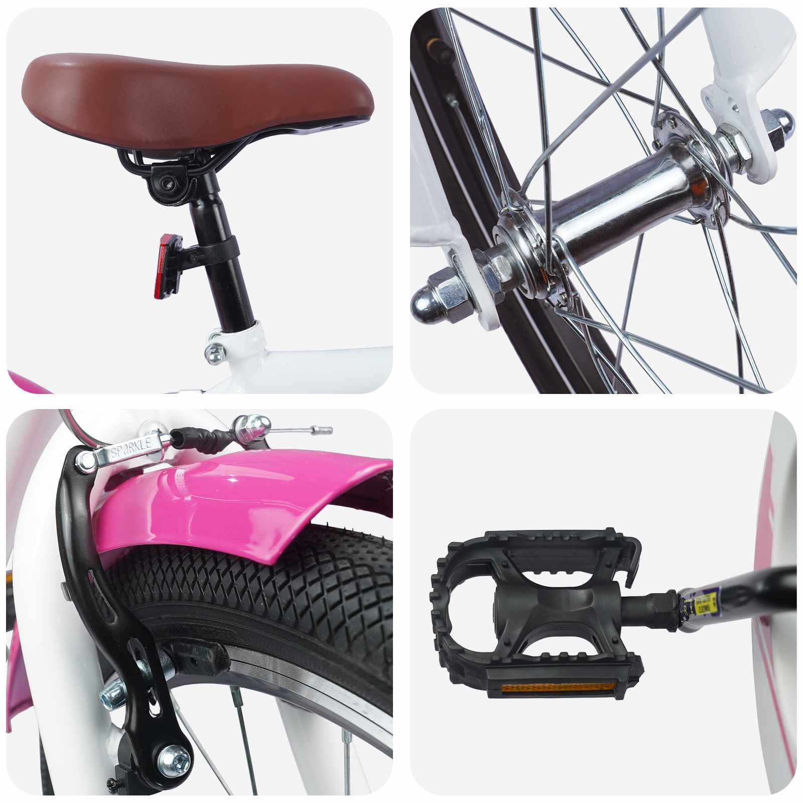 Kids Bike 20 Inch 6-11 Years Pink
