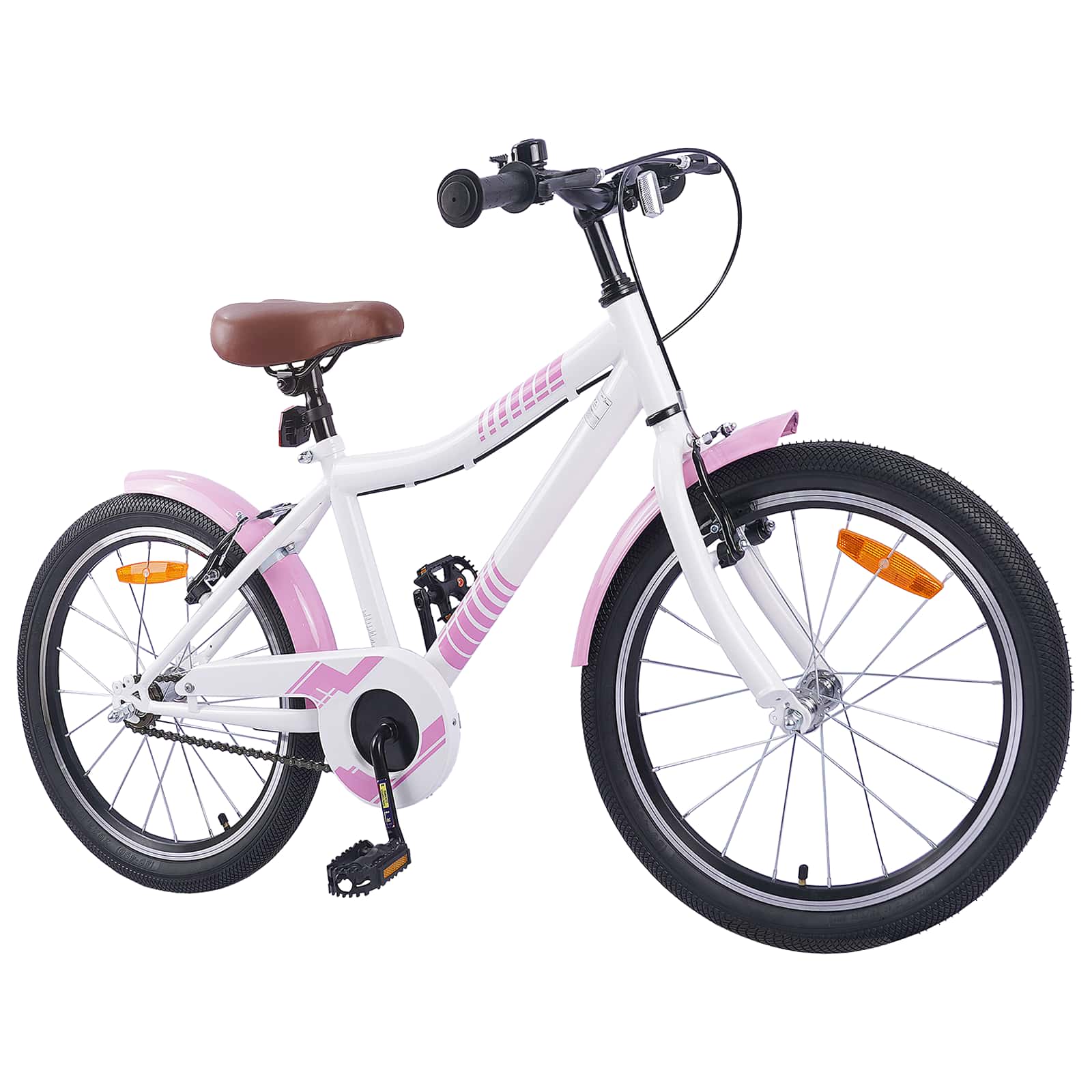 Kids' Bicycle 18 Inch for 5–7 year olds Light Pink