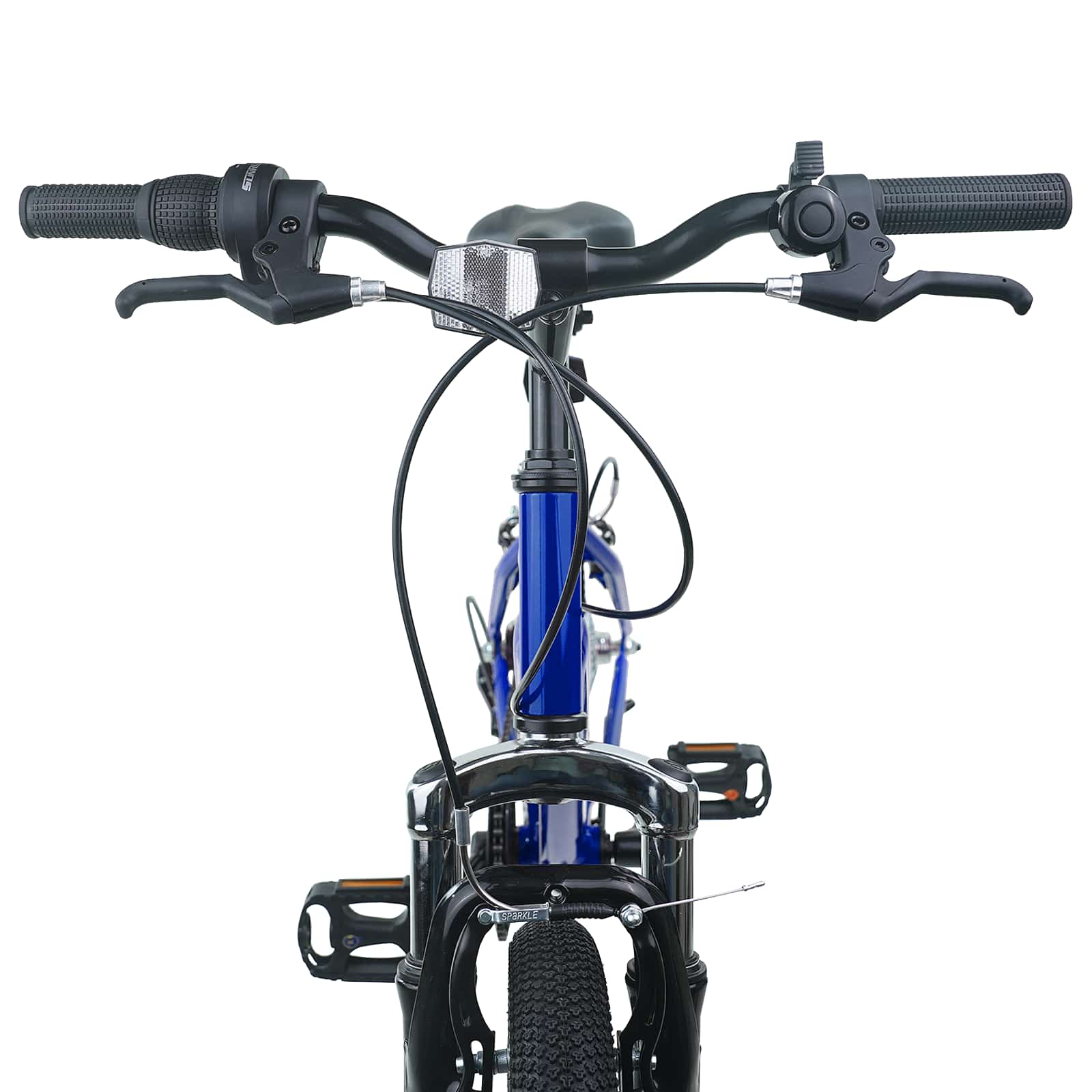 Vaikų Dviratis 24 Colių 6-Speed 8-12 metų Tamsiai mėlyna
