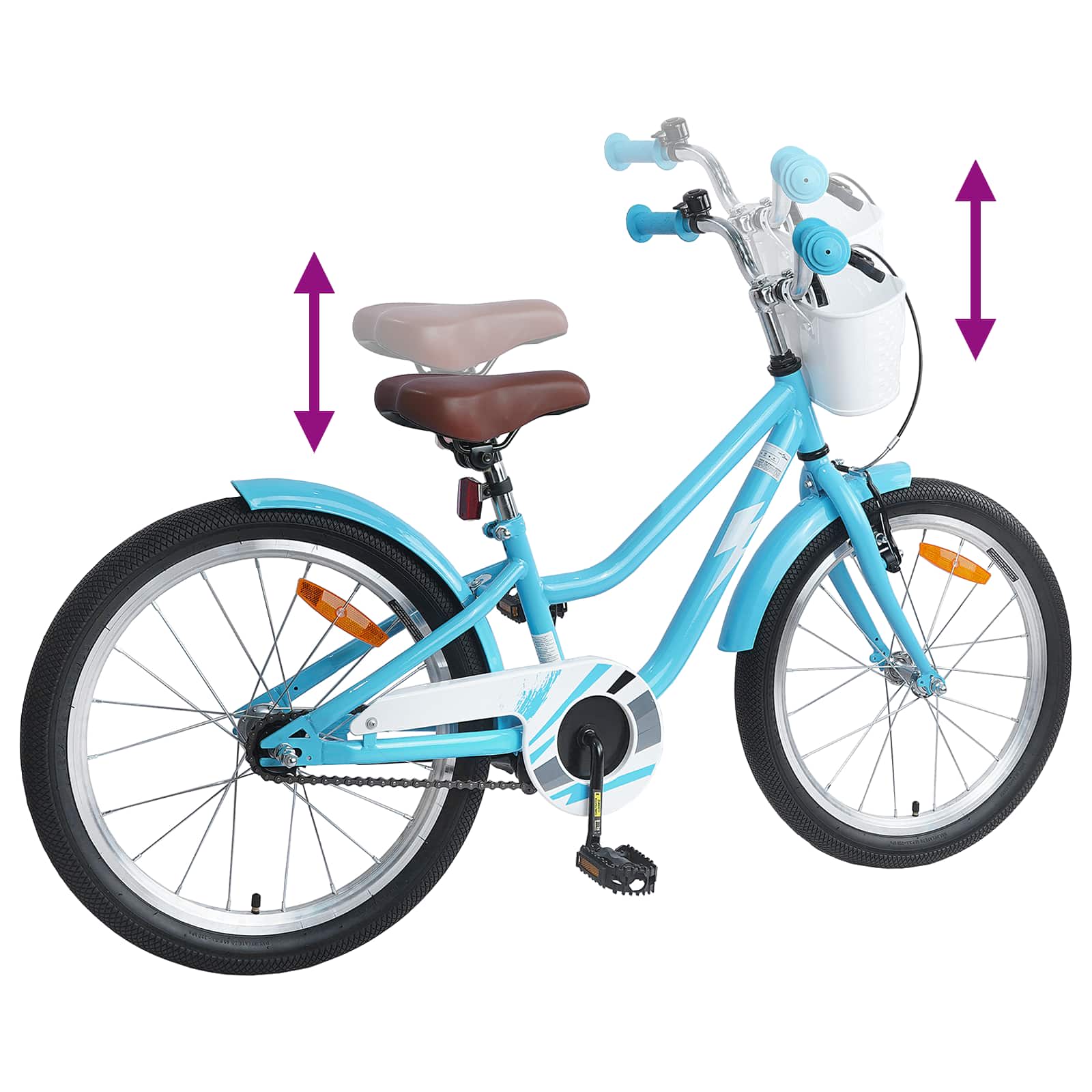 Children's Bicycle 20 Inch for 6-11 years old Light blue