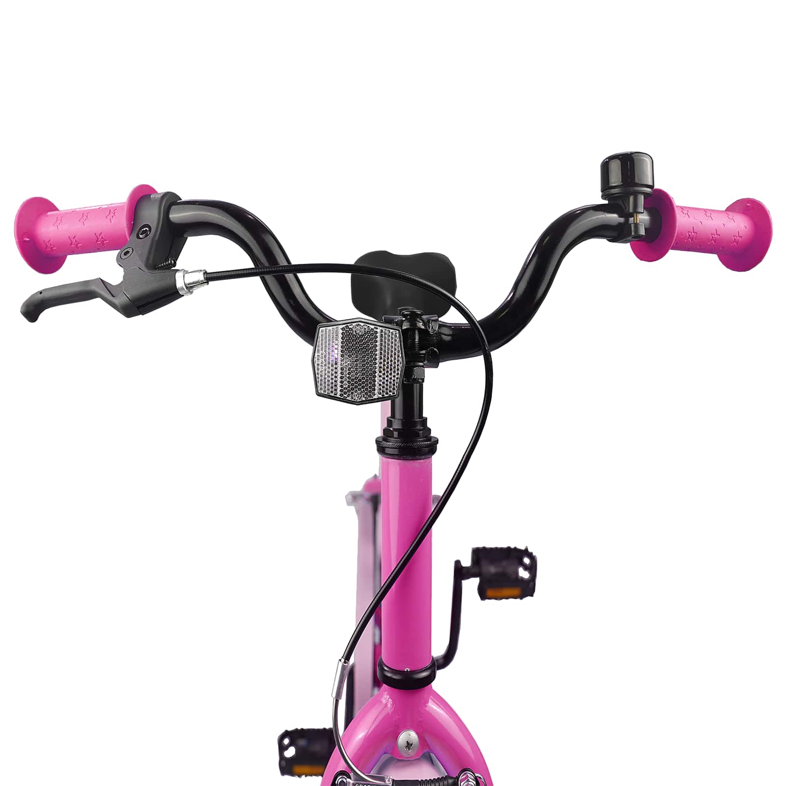 Kids' Bike 18 Inch for 5–7 year olds Dark pink
