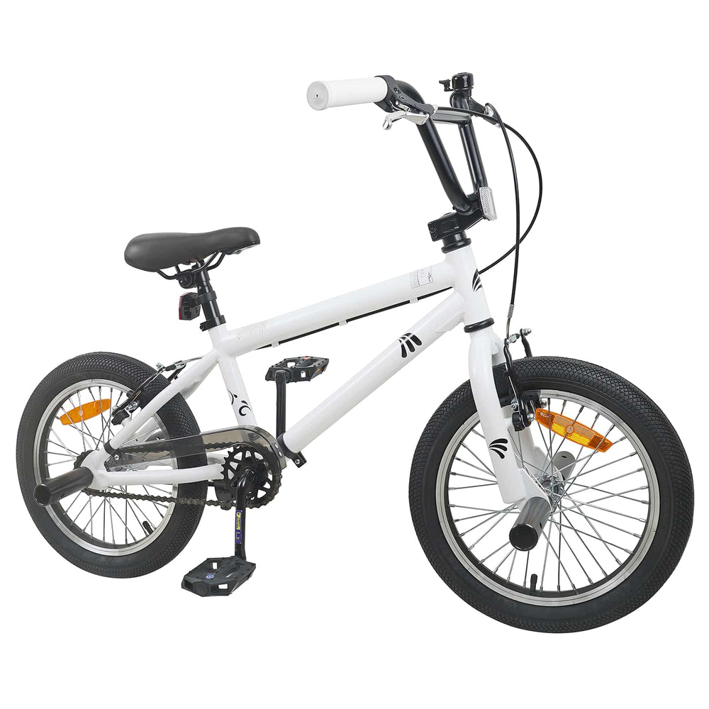 BMX Dviratis 20 Colių skirta vyresniems nei 9 metų Balta