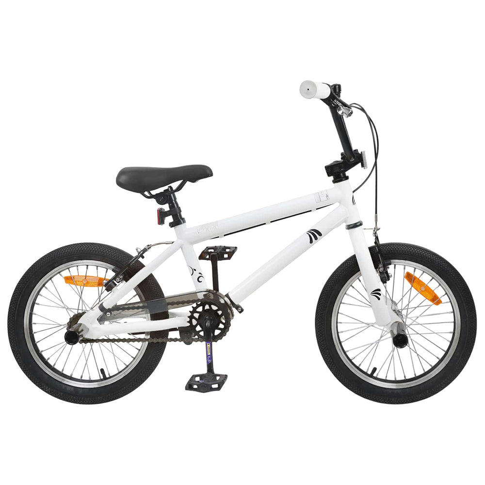 BMX Dviratis 20 Colių skirta vyresniems nei 9 metų Balta
