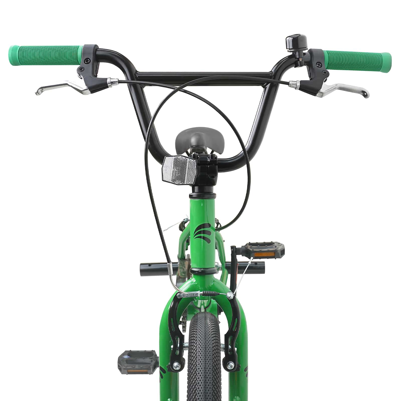 BMX Dviratis 20 Colių skirta vyresniems nei 9 metų Žalia