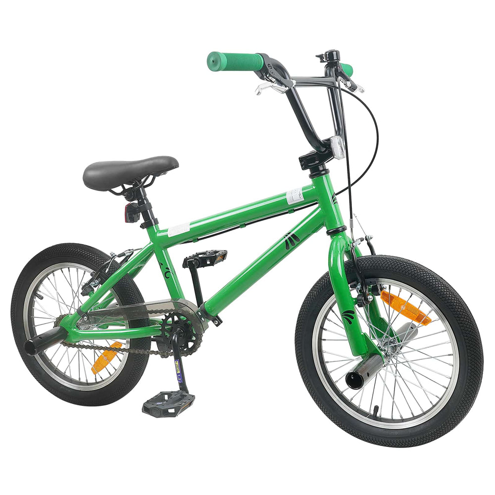 BMX Dviratis 20 Colių skirta vyresniems nei 9 metų Žalia