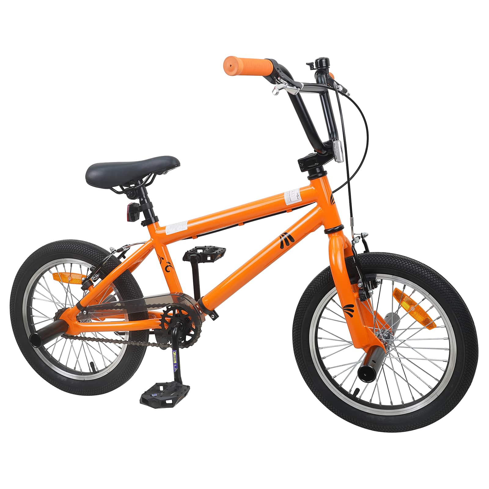 BMX Dviratis 20 Colių skirta vyresniems nei 9 metų Oranžinė
