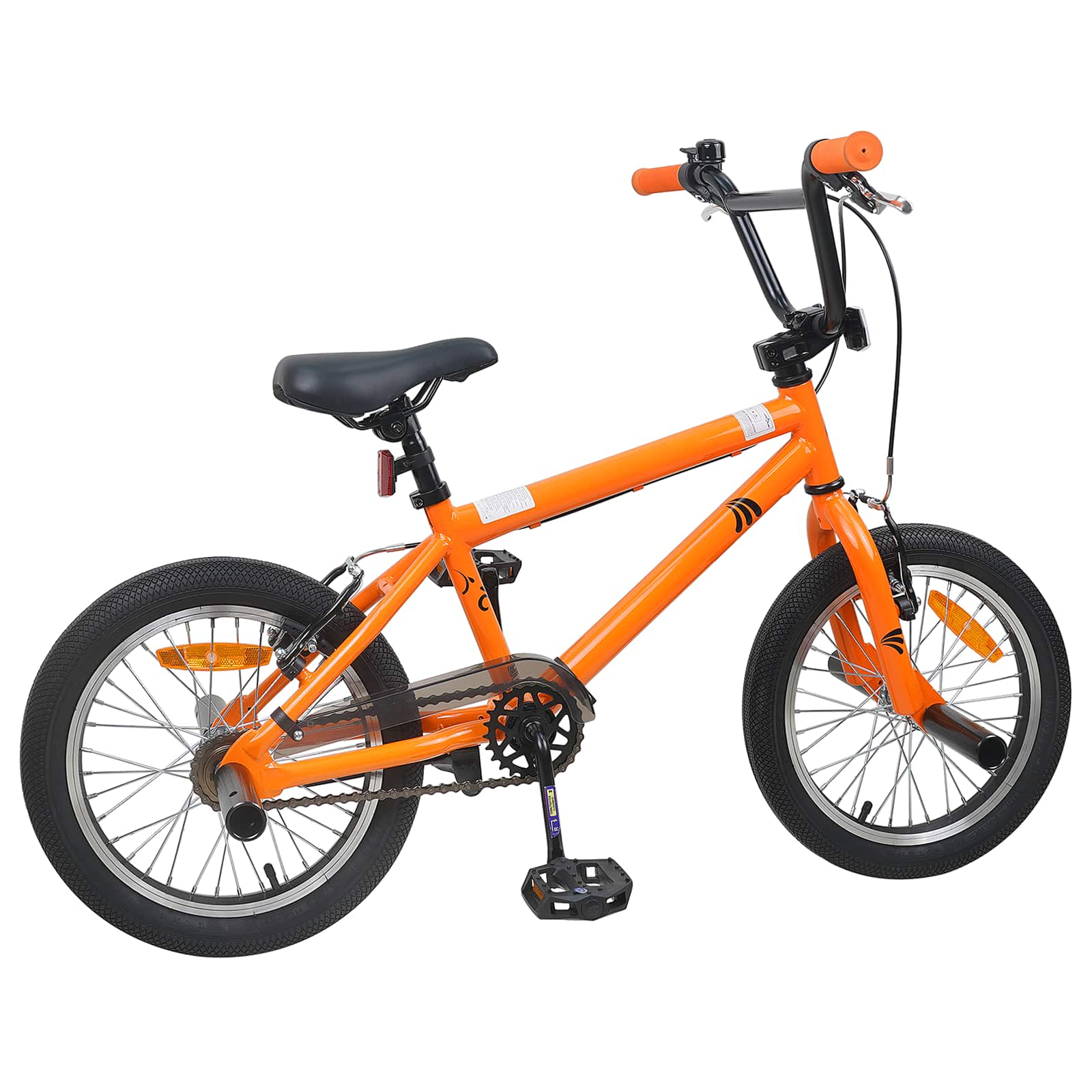 BMX Dviratis 20 Colių skirta vyresniems nei 9 metų Oranžinė