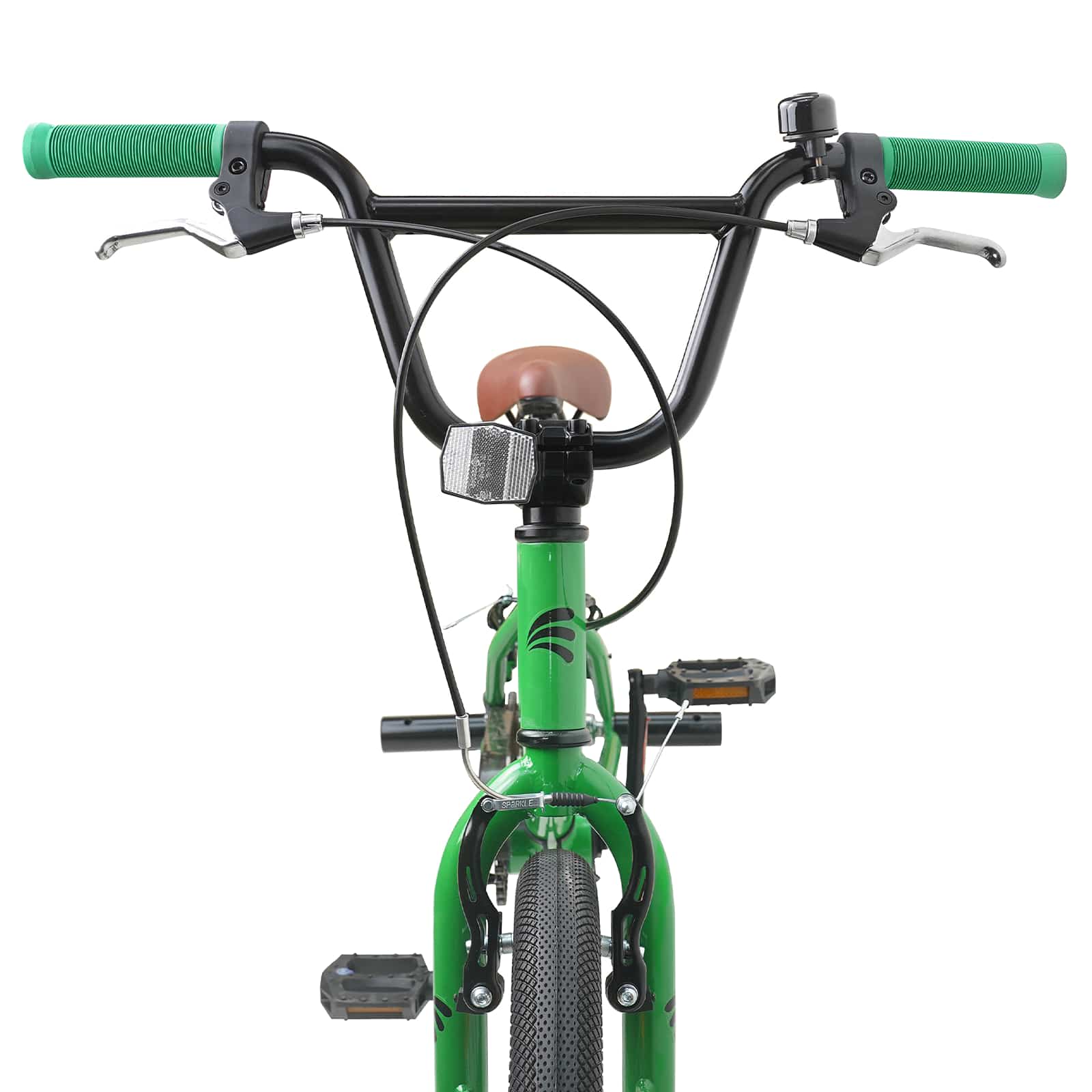 BMX Dviratis 20 Colių skirta vyresniems nei 9 metų Žalia